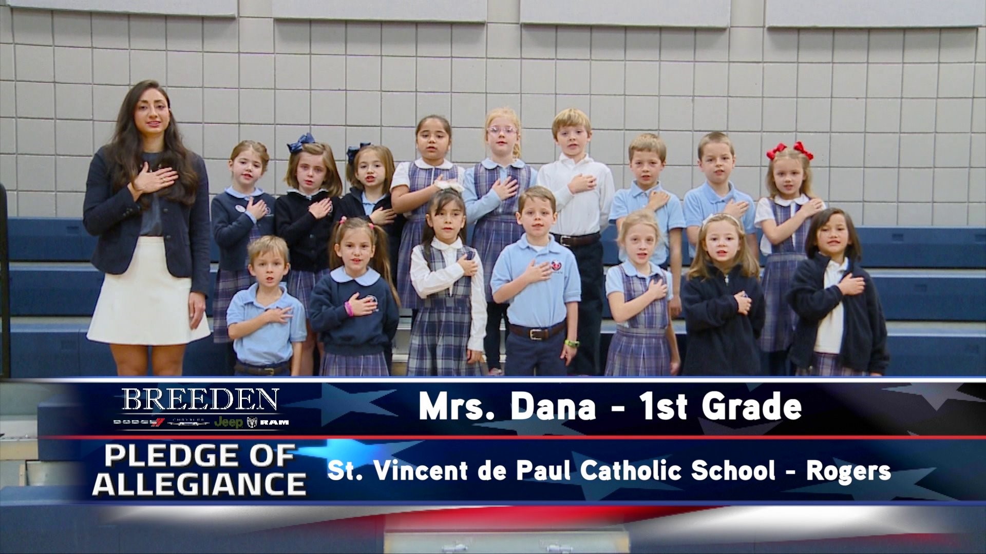 Mrs. Dana  1st Grade St. Vincent de Paul Catholic School