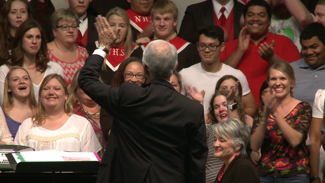 Northside Choir Director Conducts Final Show