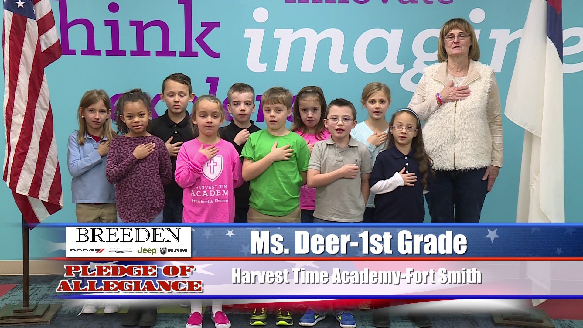 Ms. Deer  1st Grade  Harvest Time Academy  Fort Smith