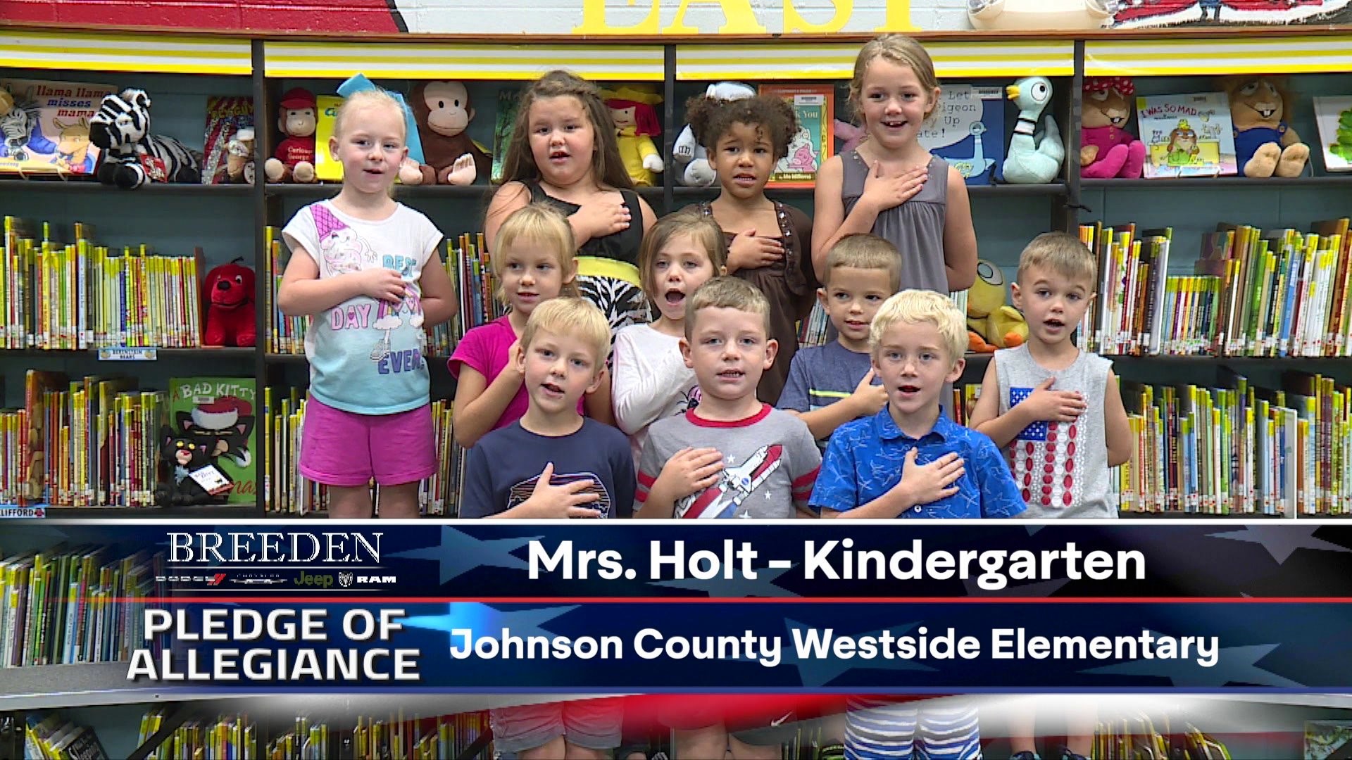 Mrs. Holt Kindergarten Johnson County Westside Elementary