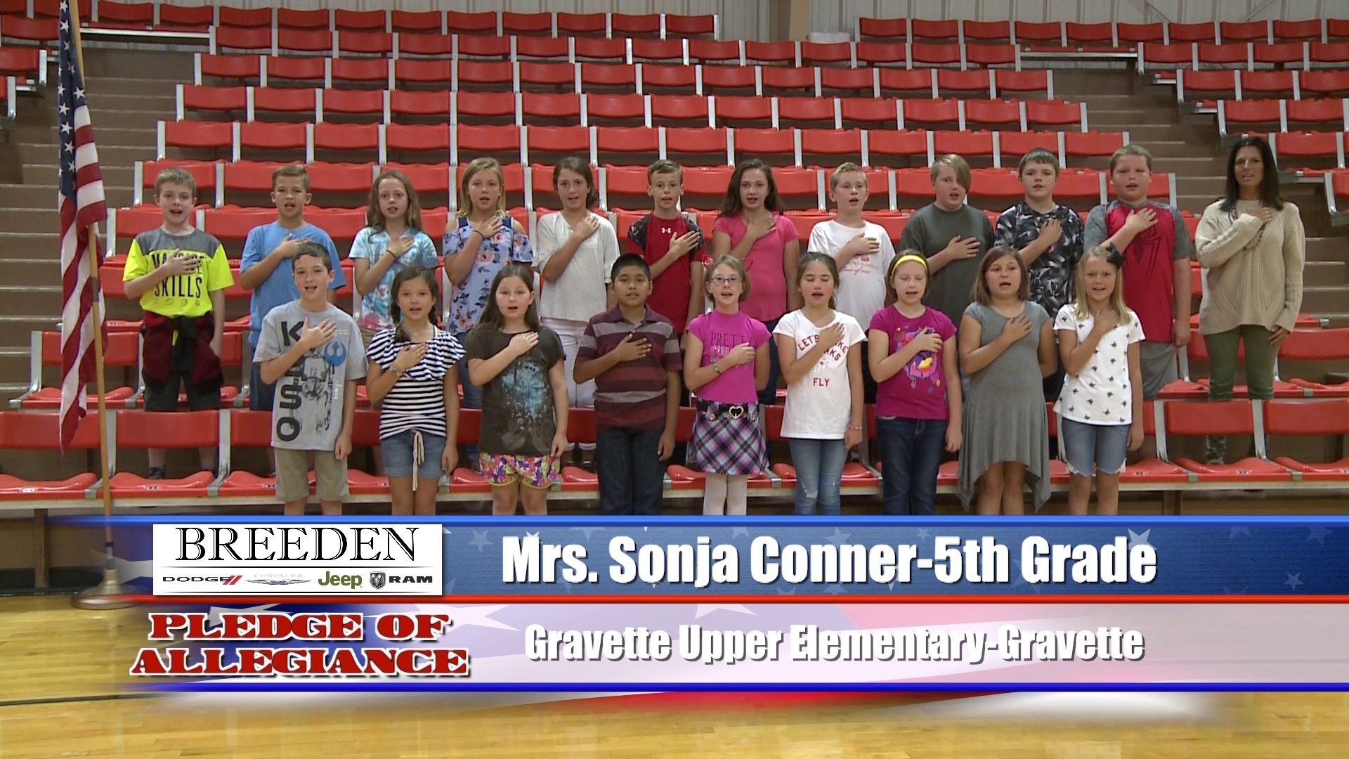 Mrs. Sonja Conner  5th Grade  Gravette Upper Elementary  Gravette