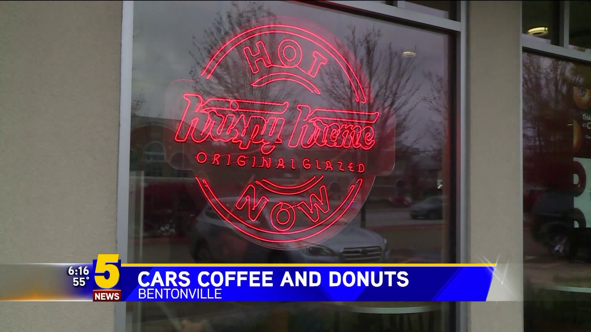 Cars, Coffee & Donuts At Bentonville Krispy Kreme