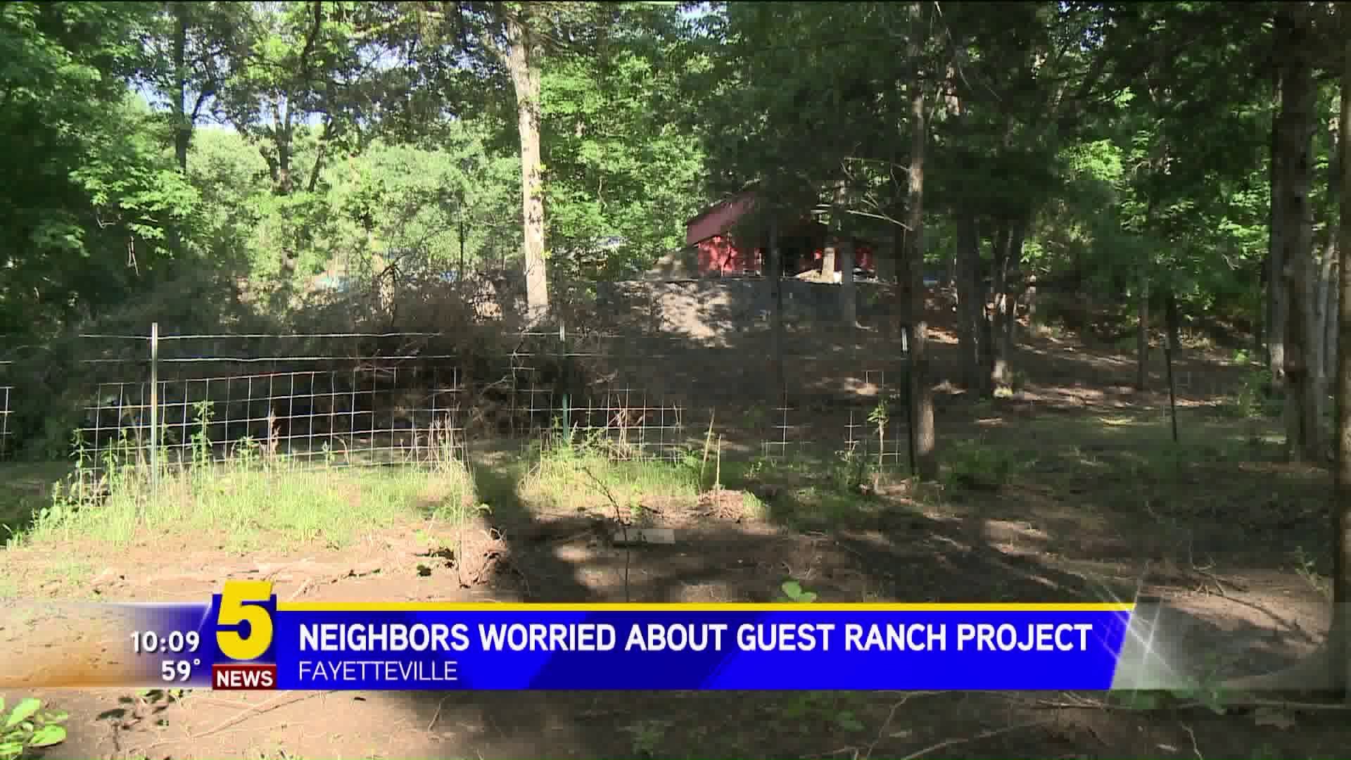 Neighbors Worried About Guest Ranch Project