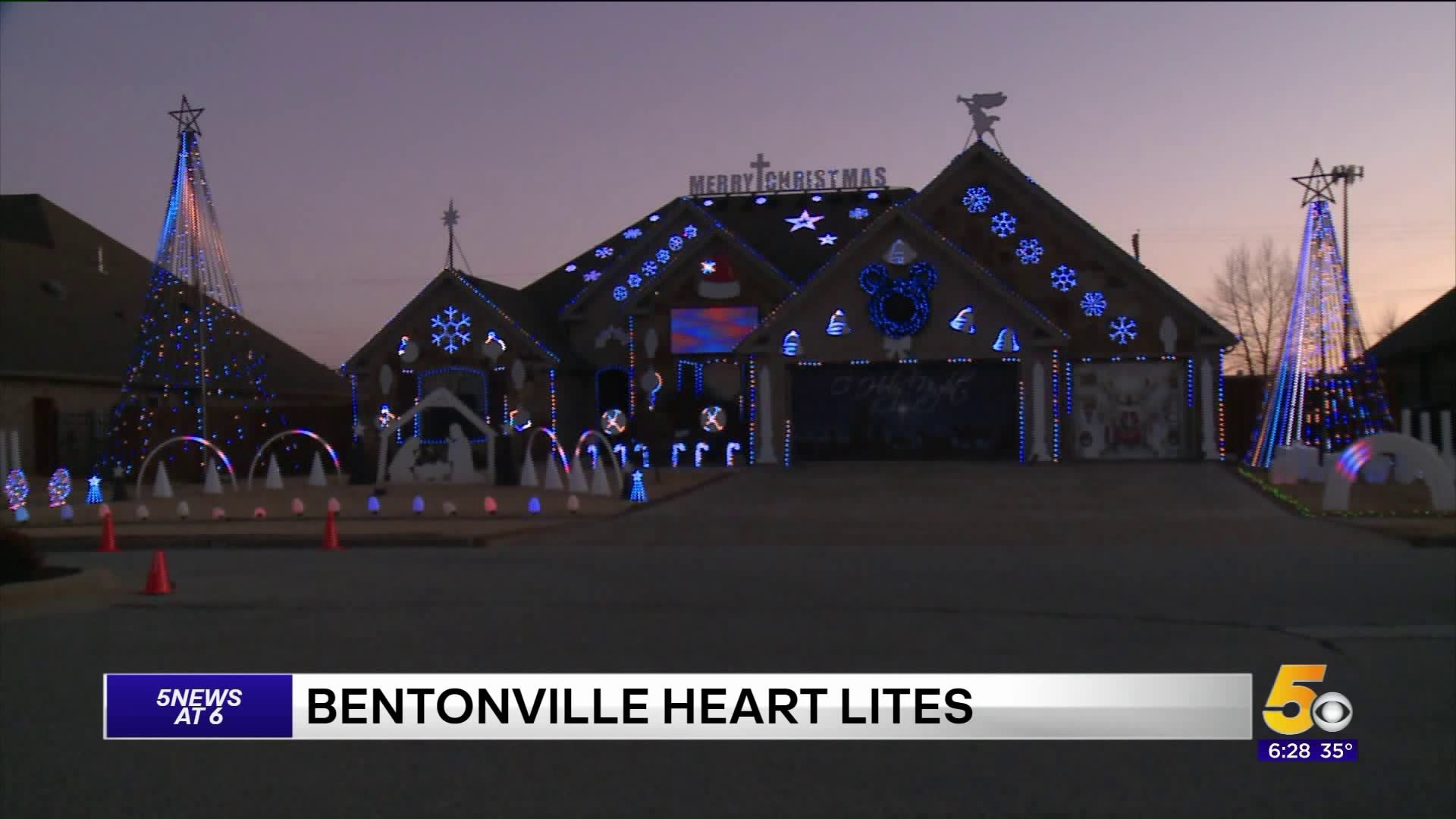 Bentonville Christmas Lights Display Raising Money To Fight Multiple Sclerosis