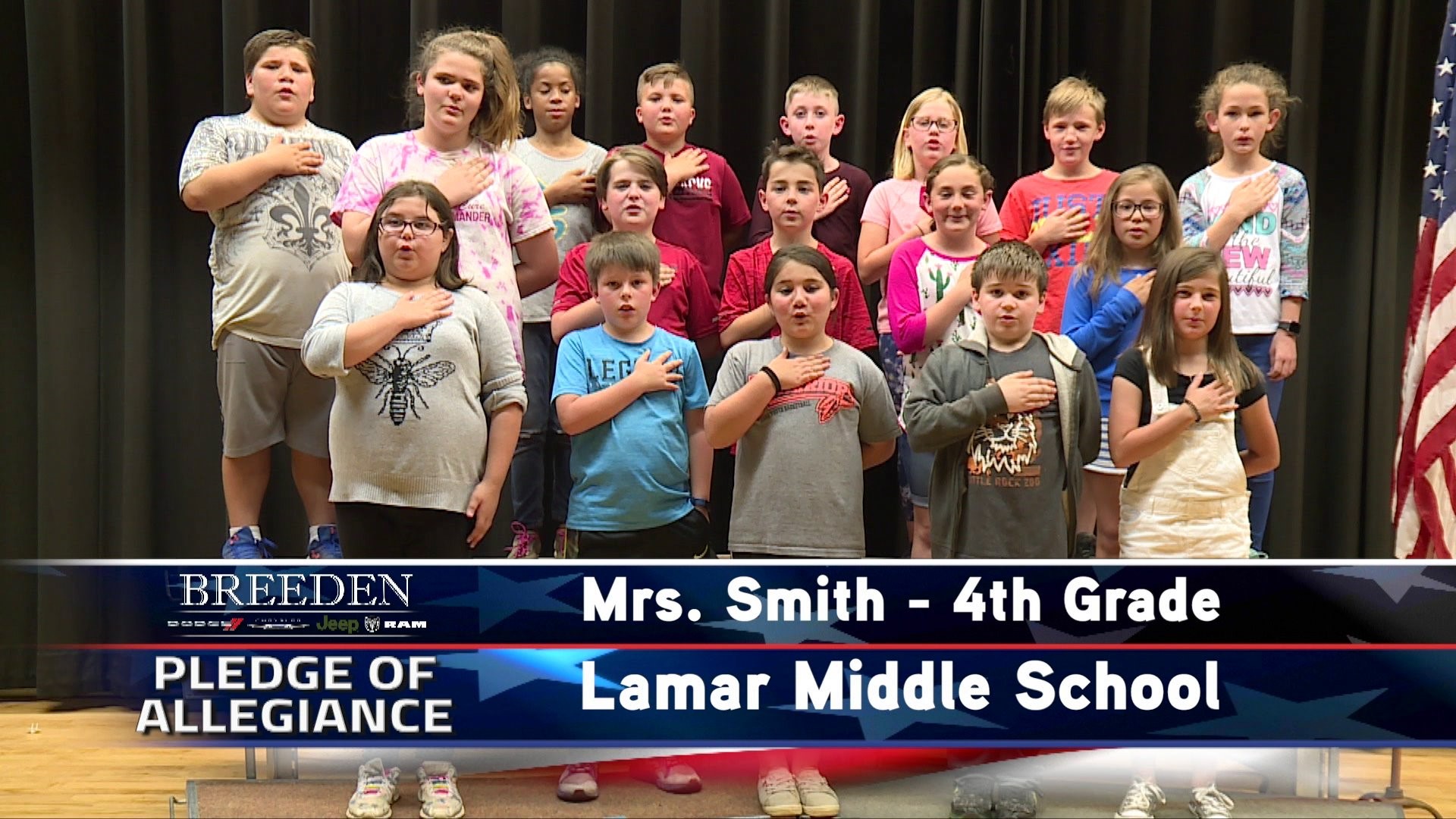 Mrs. Smith  4th Grade Lamar Middle School