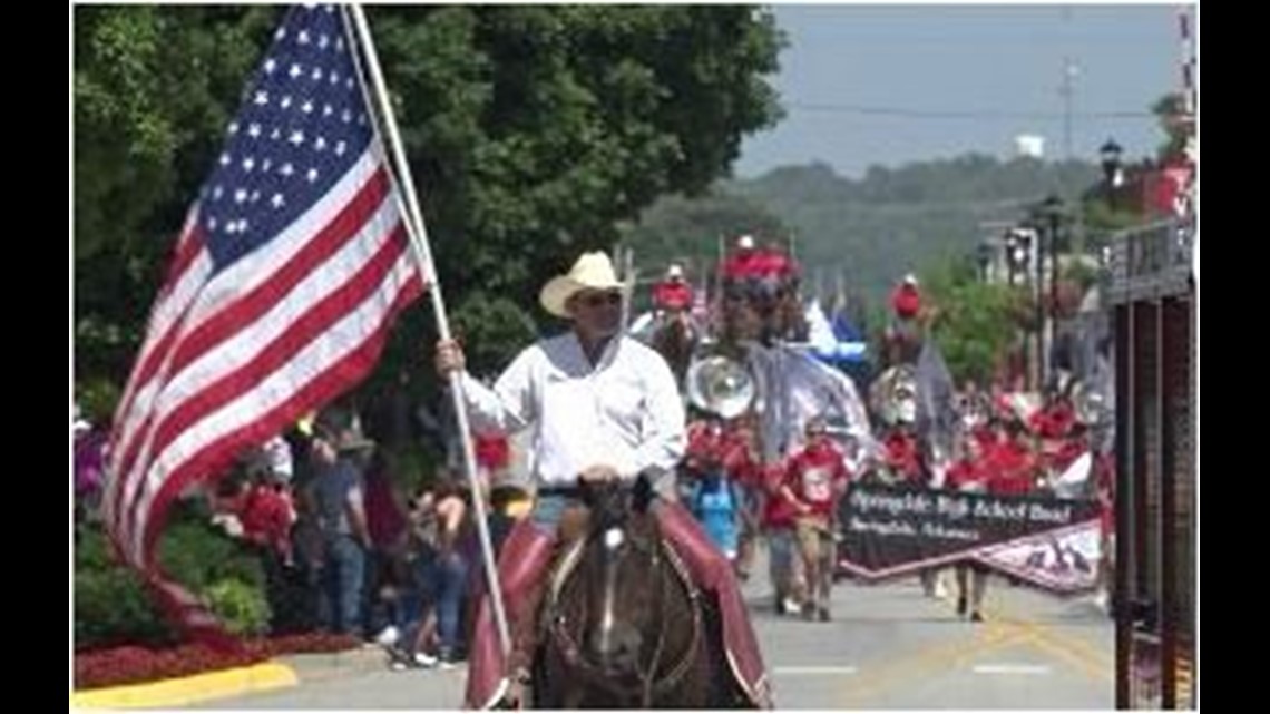 Parade And ‘Rodeo Of The Ozarks’ Held In Springdale