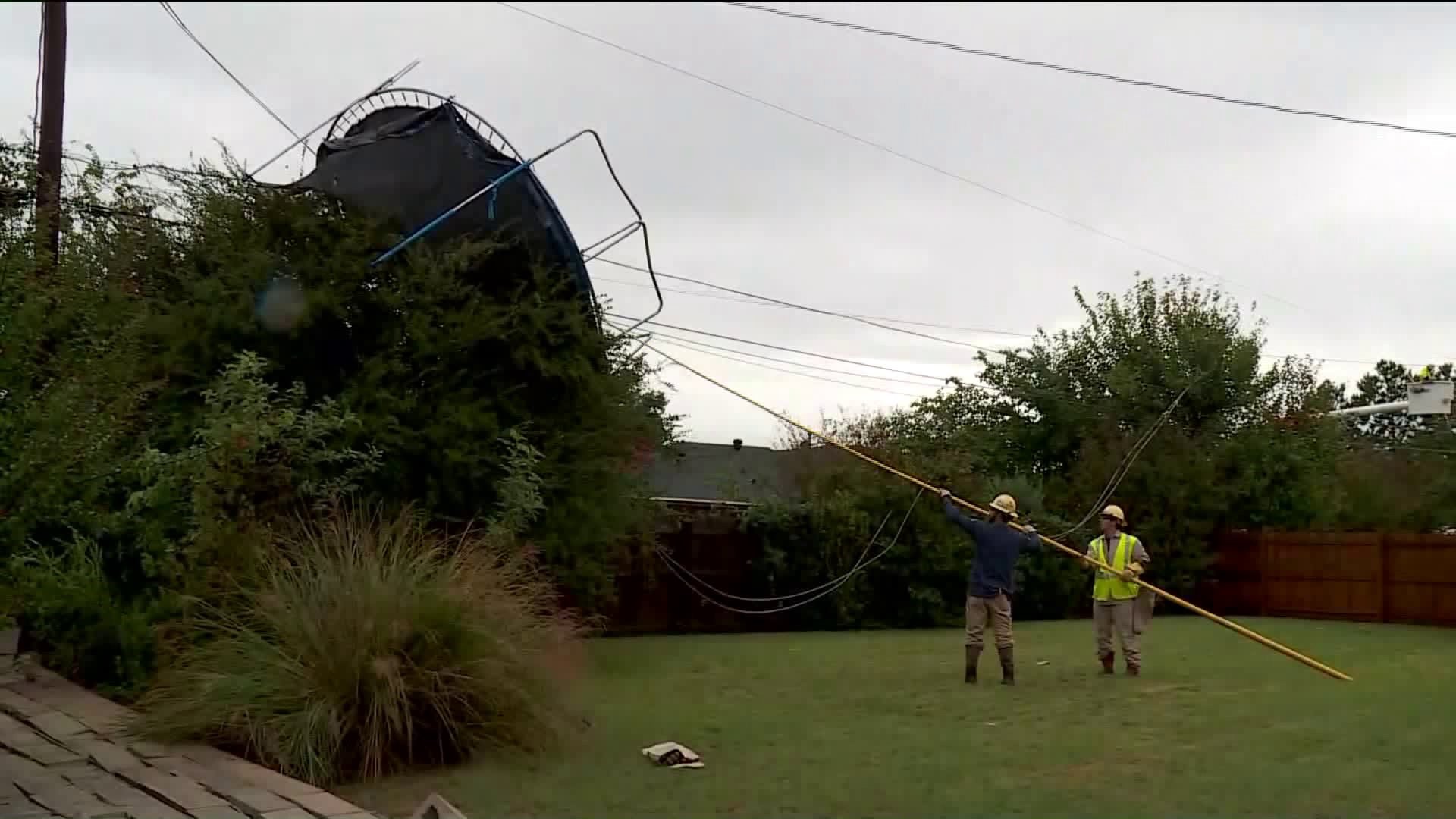 Severe Storms Power Across Oklahoma Bringing Damage, Heavy Rain ...