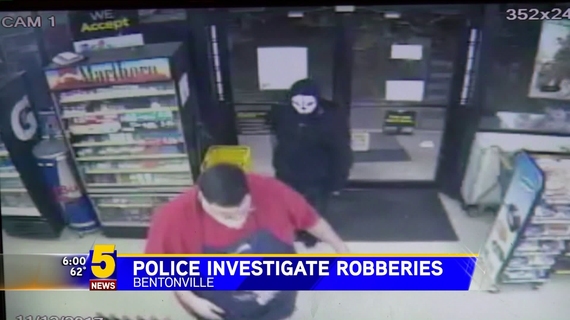 Police Investigate Robberies