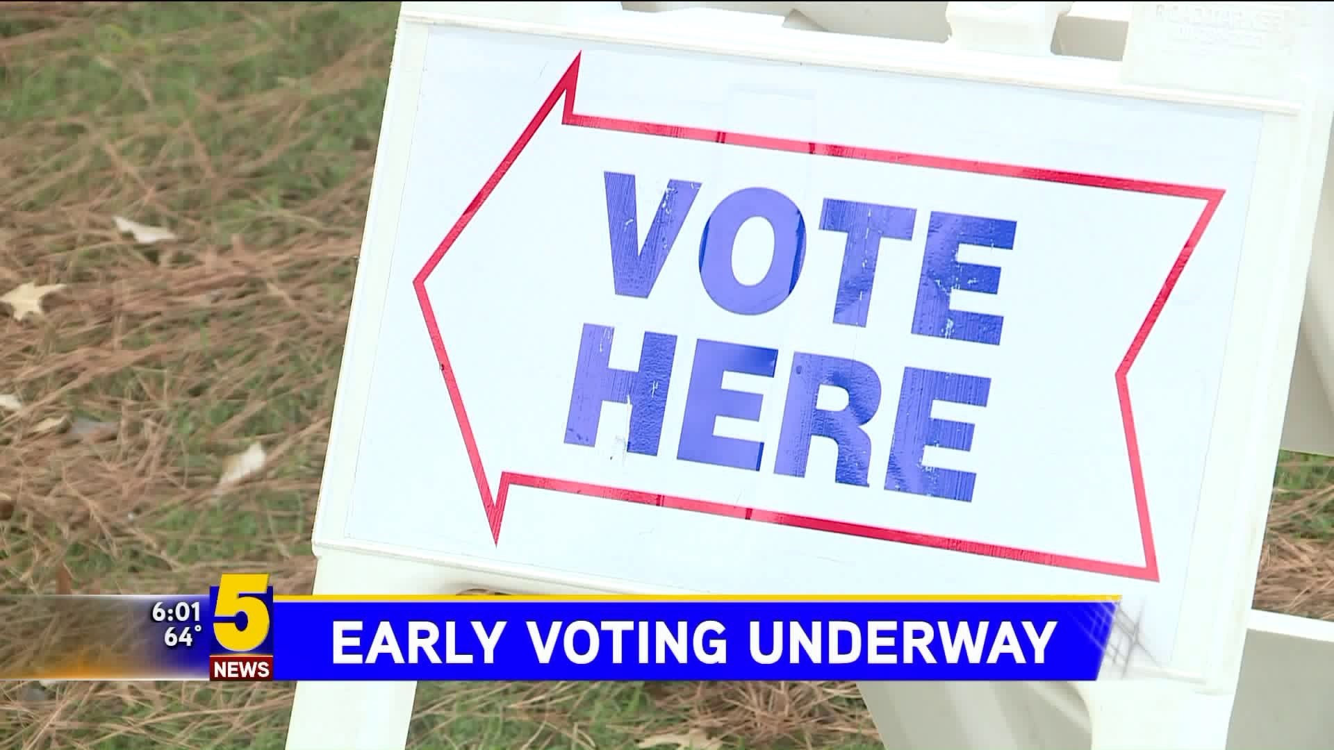 Early Voting Underway Where You Live