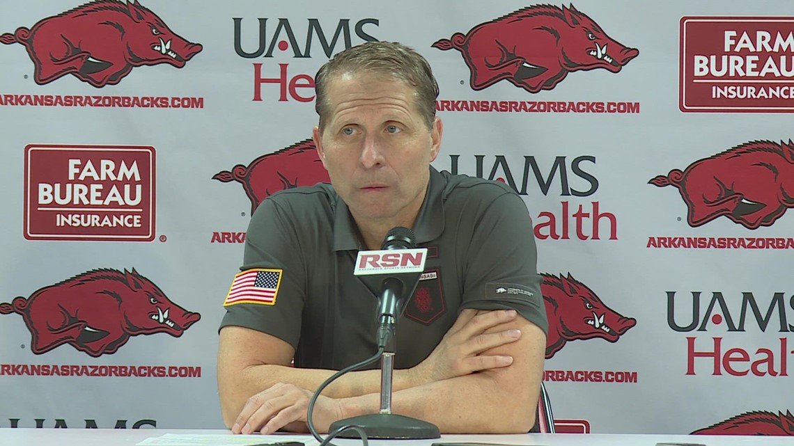 Eric Musselman press conference after Arkansas' win over Ole Miss