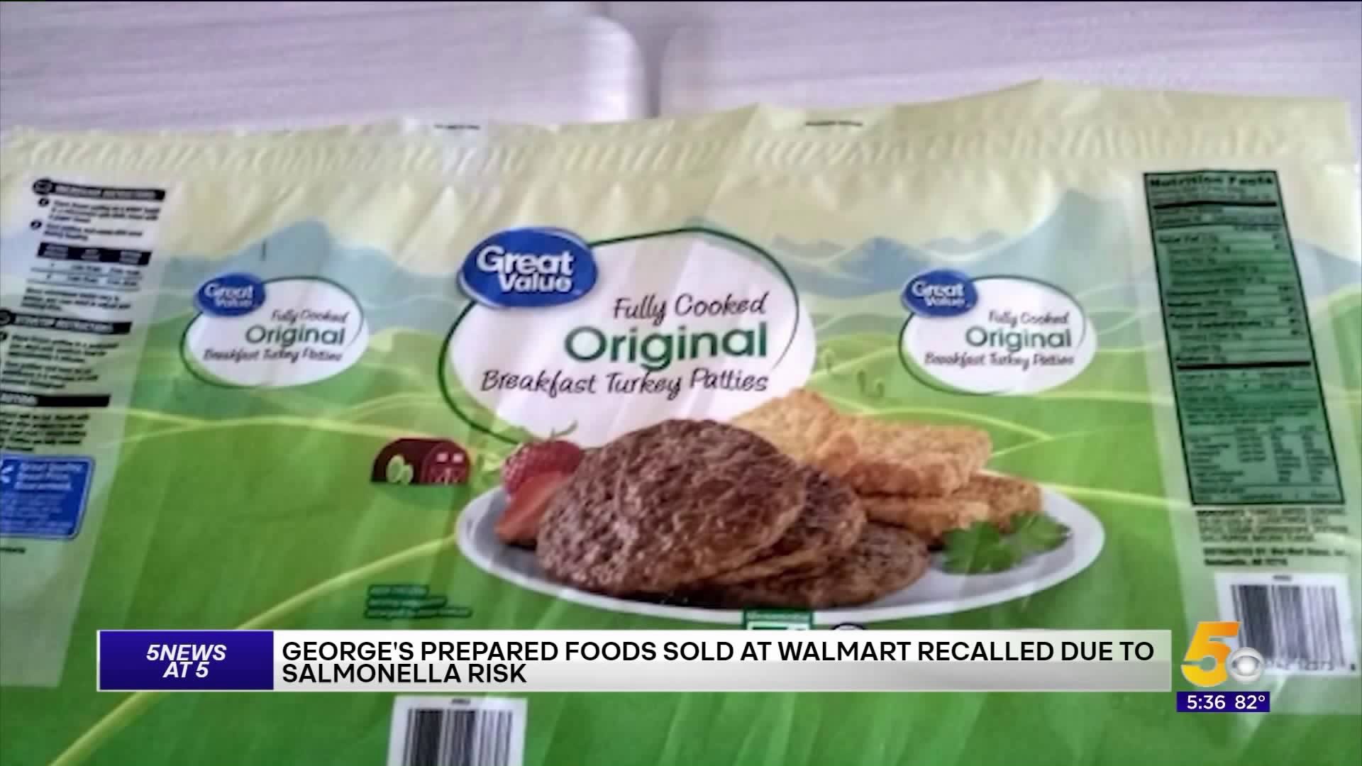 ‘Great Value’ Sausage Products Recalled For Potential Salmonella Risk