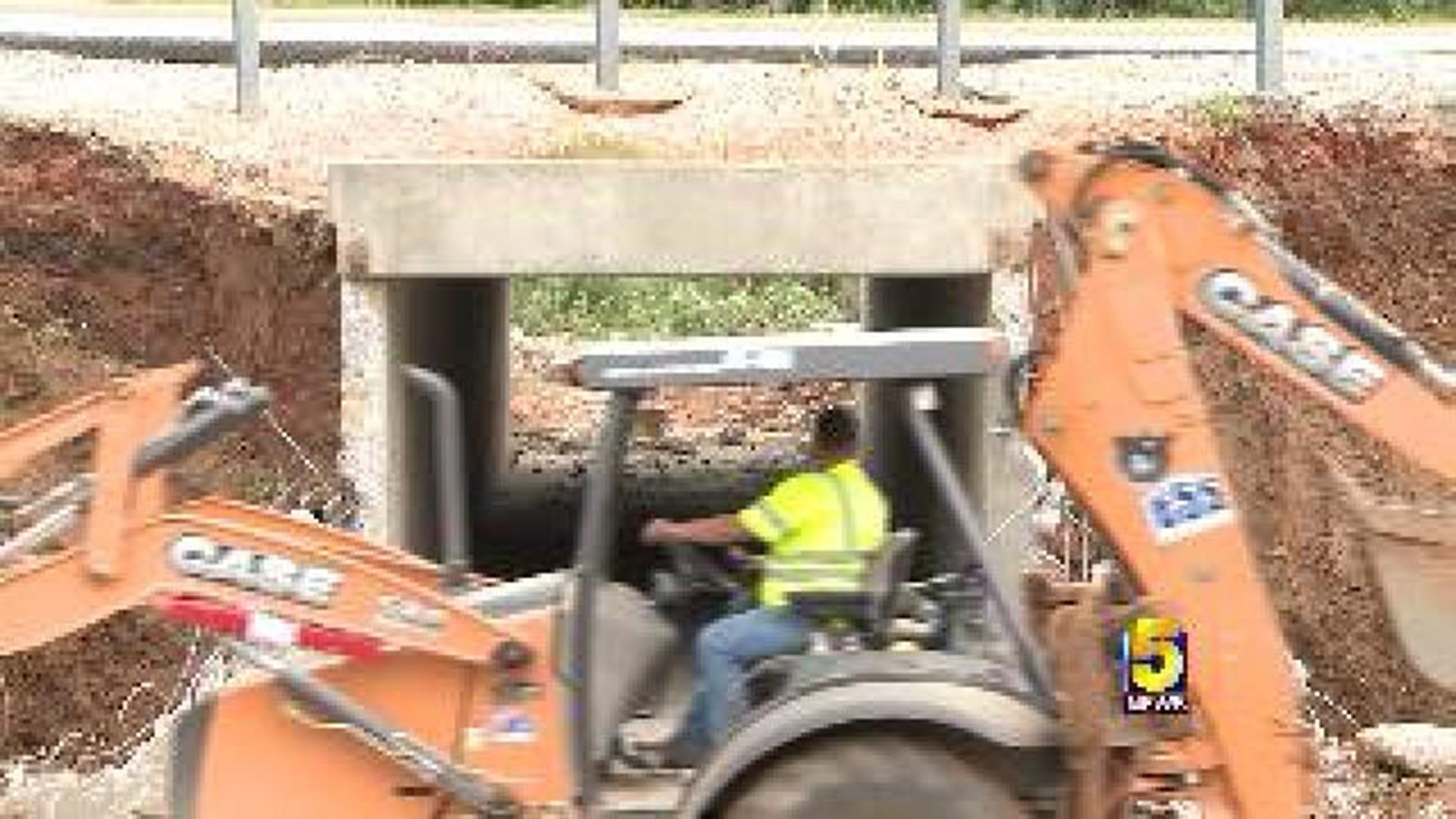 Over 40 Days Of Road Work At XNA May Cause Delays