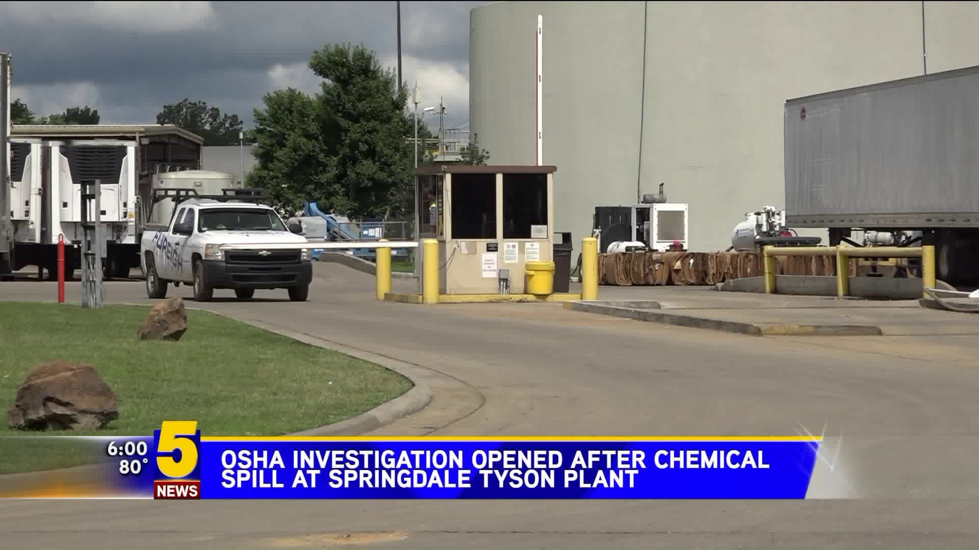 Osha Investigating After Incident At Tyson Foods