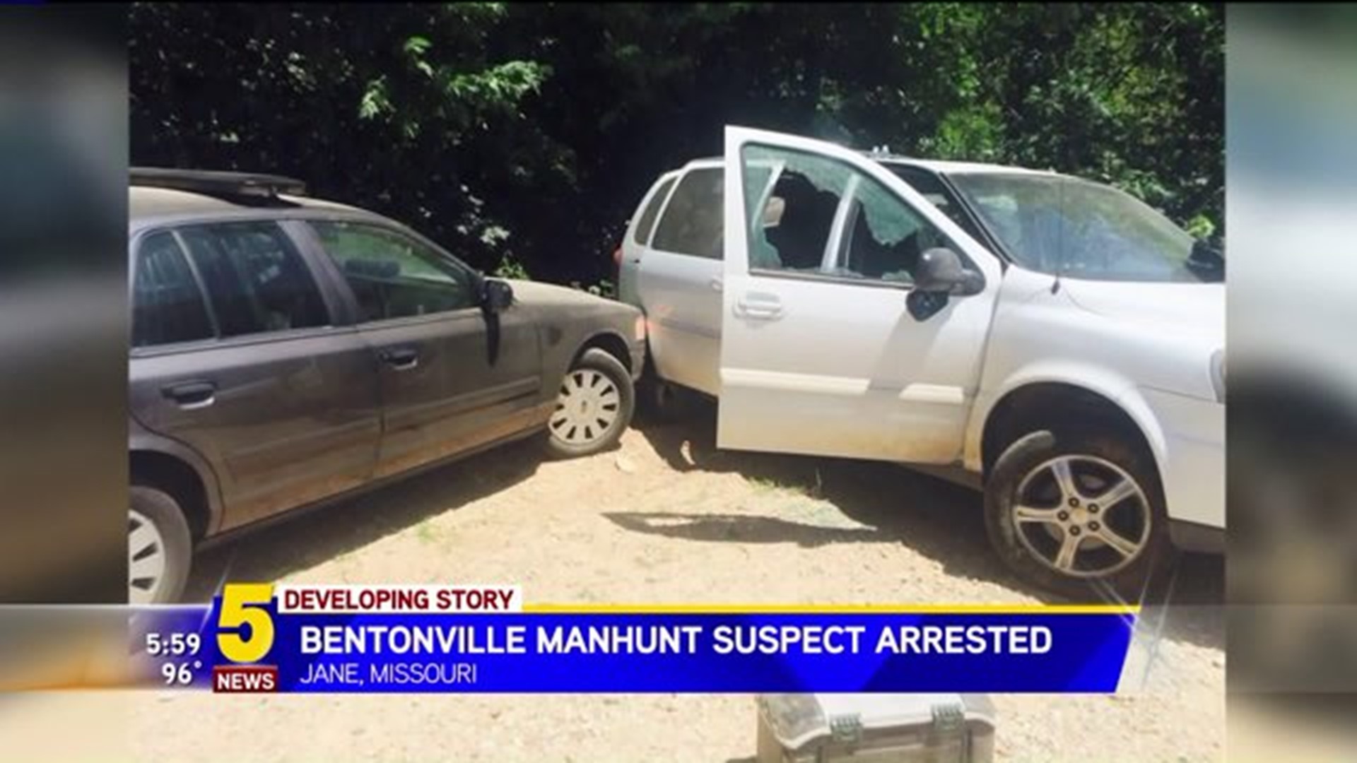 Bentonville Manhunt Suspect Arrested