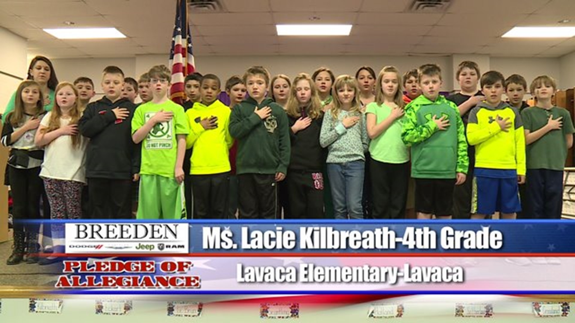 Lavaca Elementary, Ms. Kilbreath - Fourth Grade