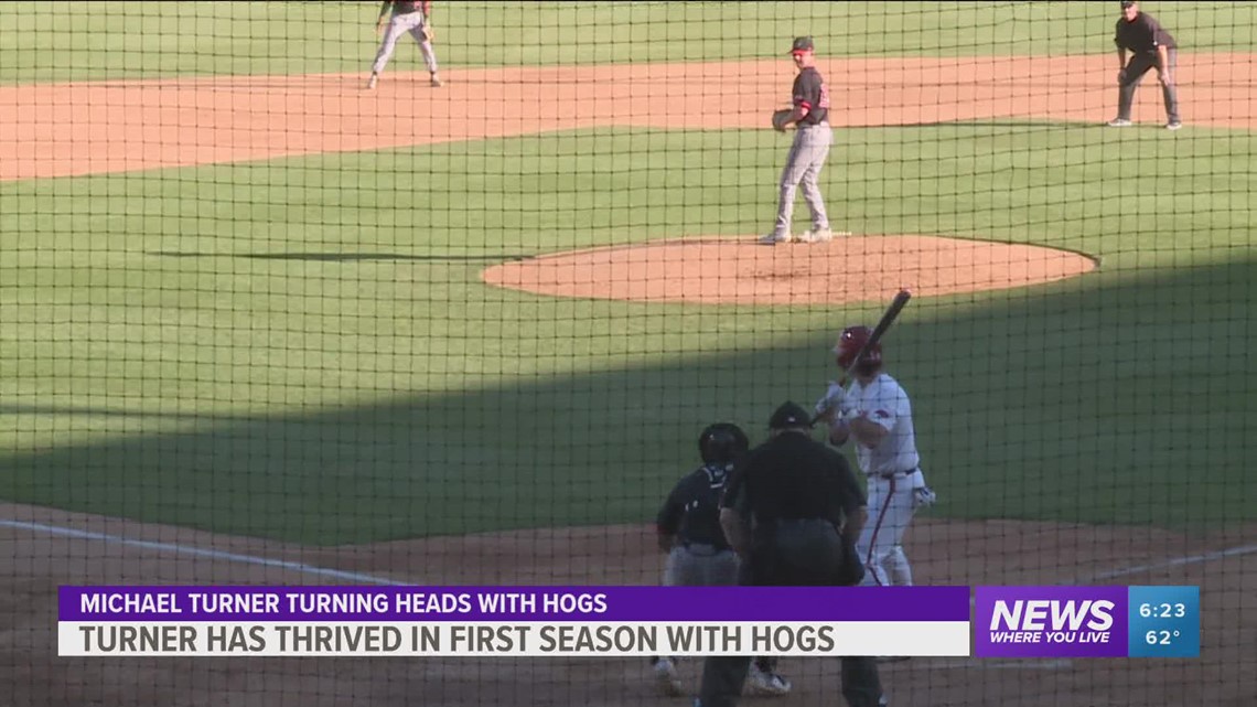Michael Turner thriving in first season with Hogs