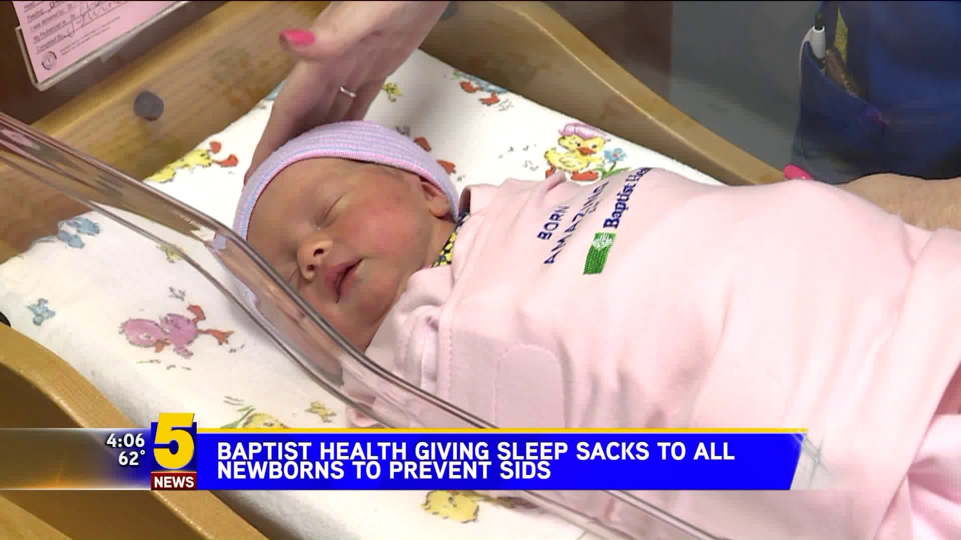 Baptist Health Giving Sleep Sacks To All Newborns To Prevent SIDS