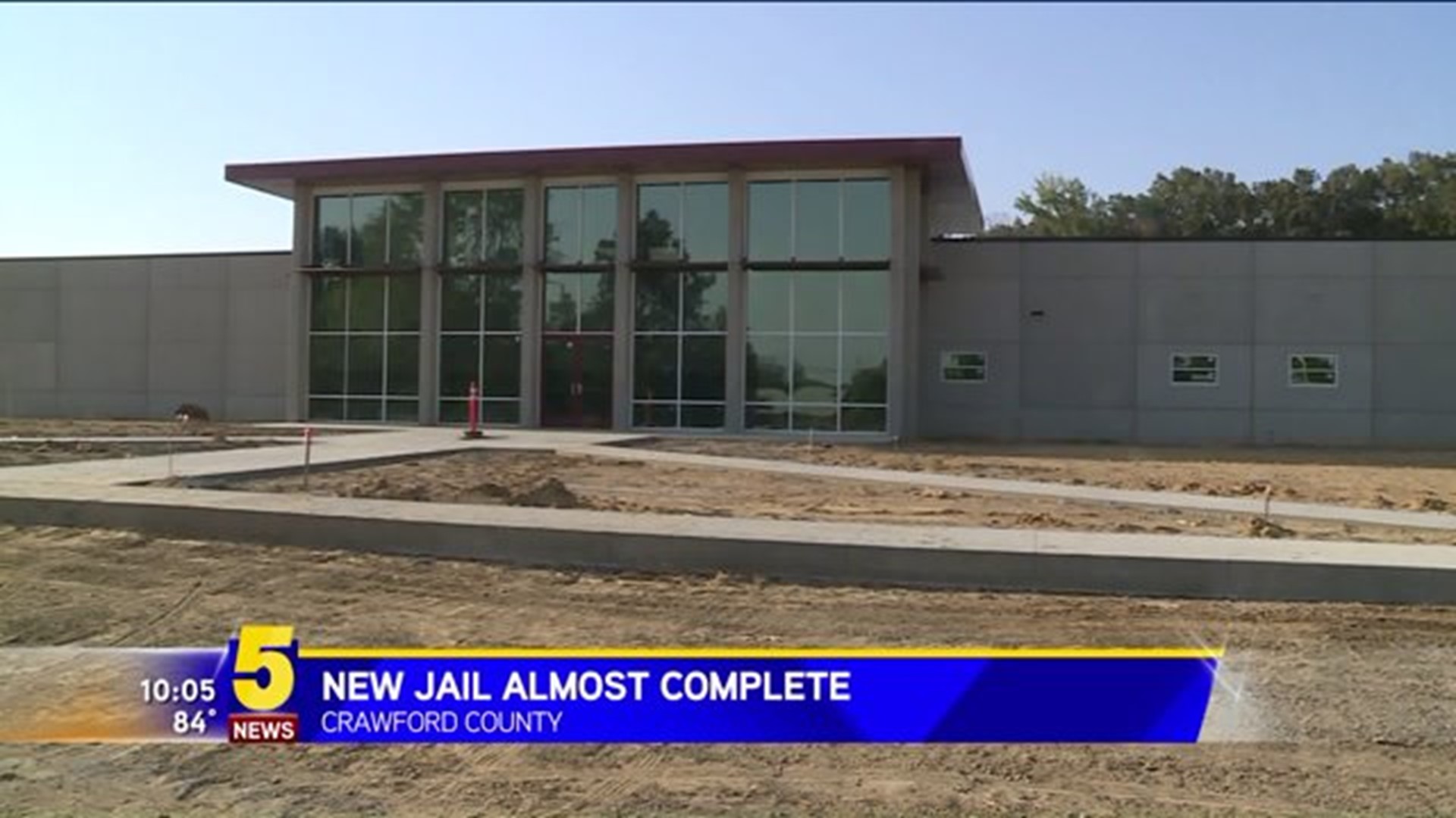 Crawford County Jail Almost Complete