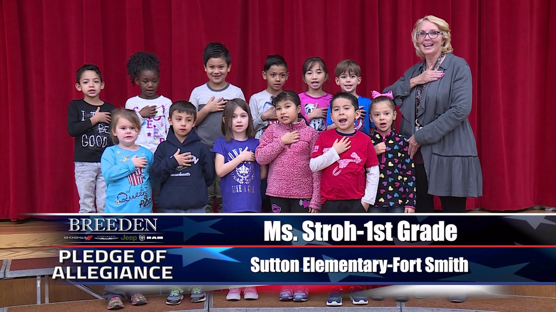Ms. Stroh  1st Grade Sutton Elementary, Fort Smith