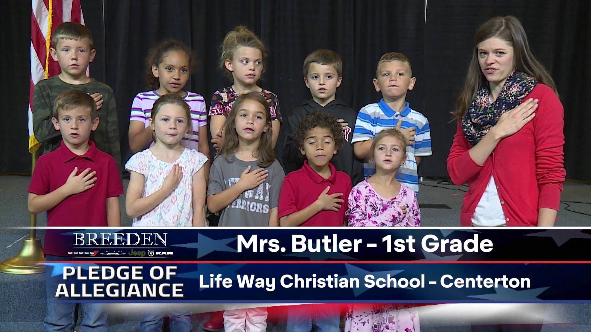Mrs. Butler 1st Grade Life Way Christian School, Centerton