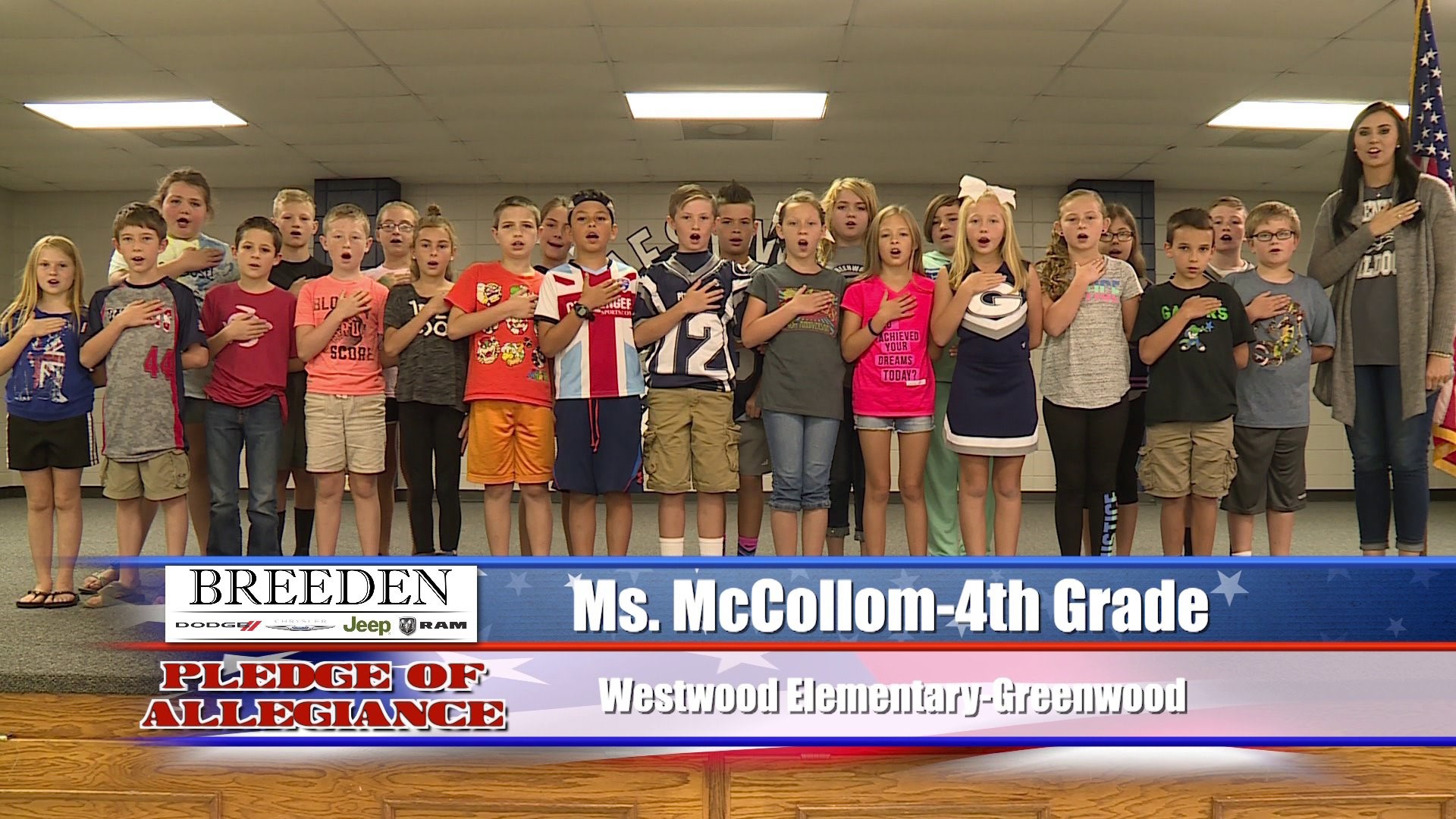 Ms. McCollom  4th Grade  Westwood  Elementary - Greenwood