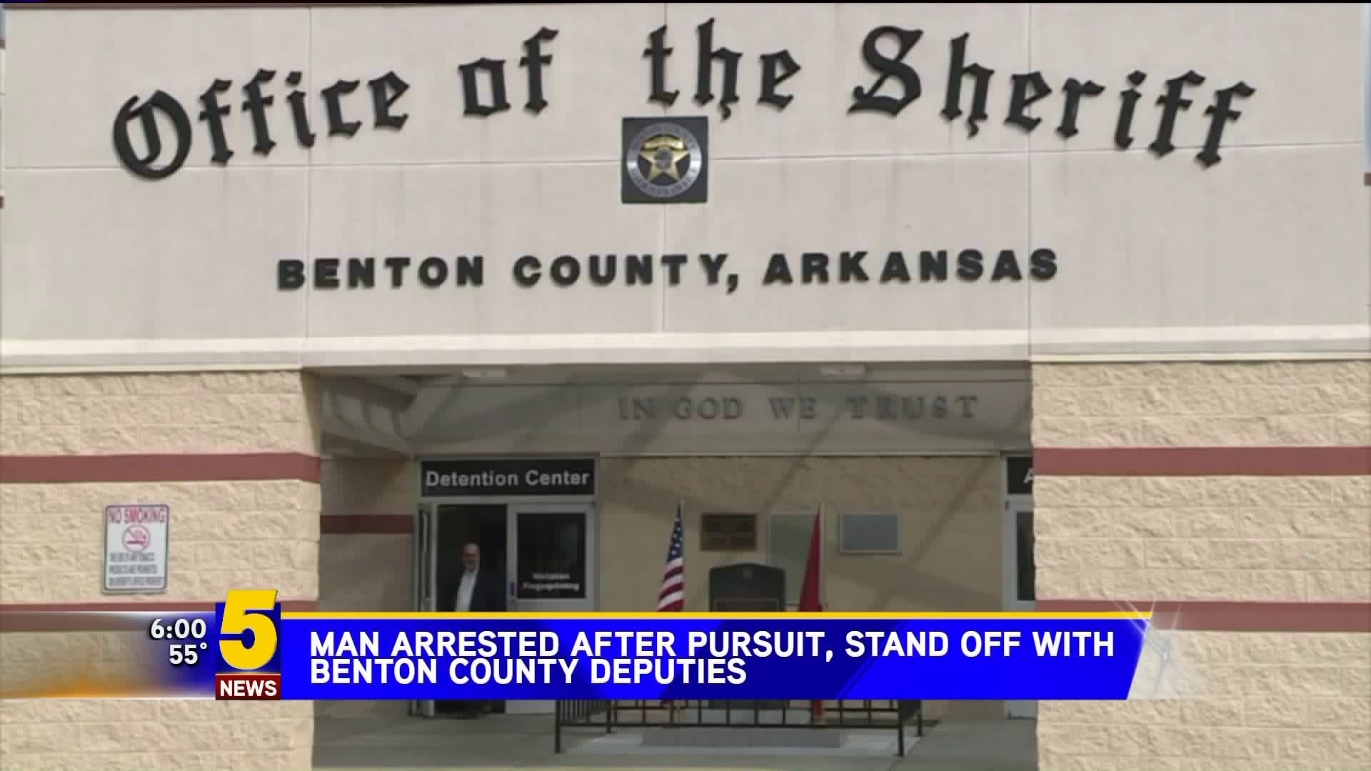Arrest After Pursuit & Stand Off