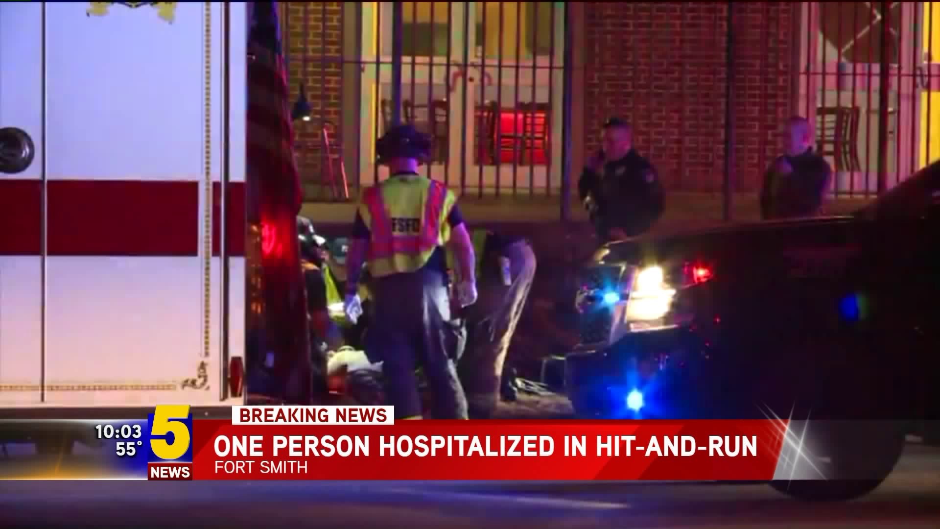 Man Hospitalized After Hit-And-Run