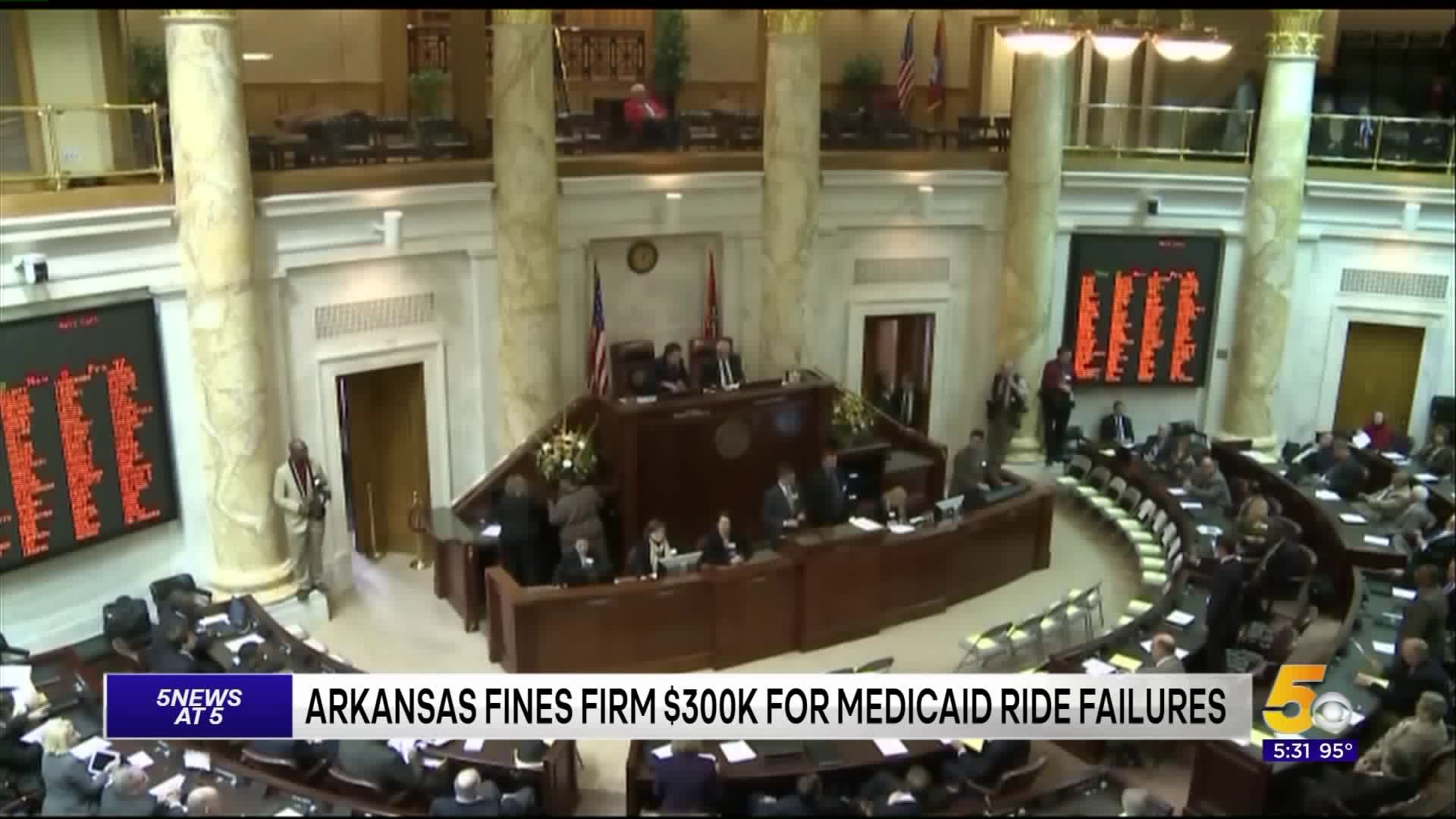 Arkansas Fines Firm $300,000 For Medicaid Ride Failures