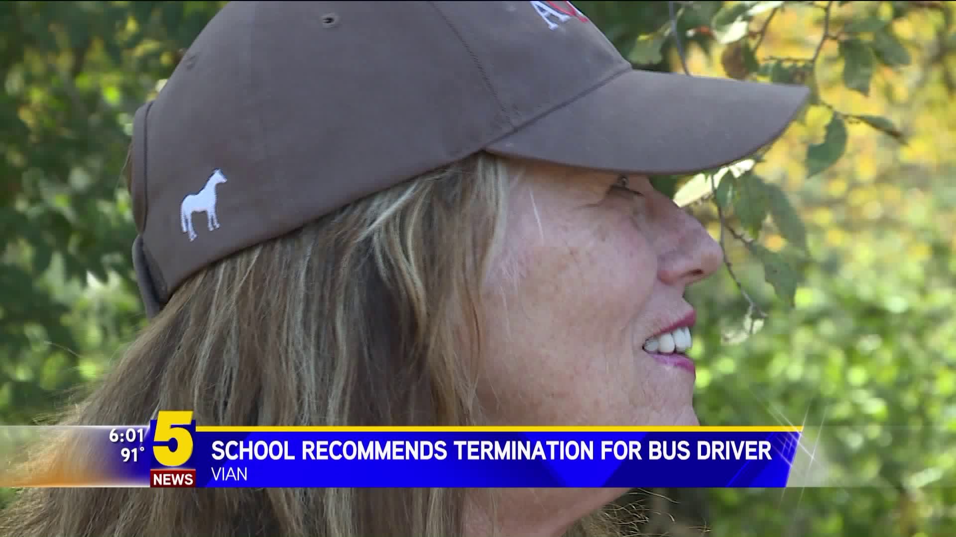 School Recommends Termination For Bus Driver