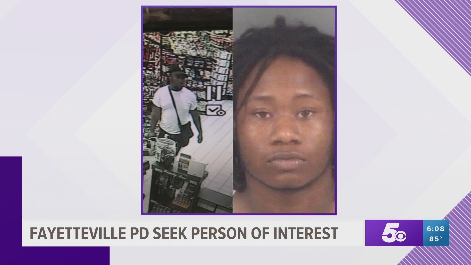Fayetteville Police Seek Person of Interest