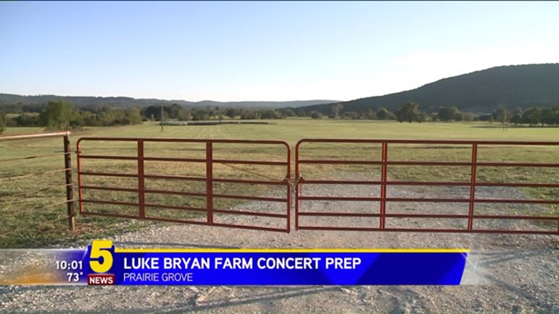 Luke Bryan Farm Concert Prep