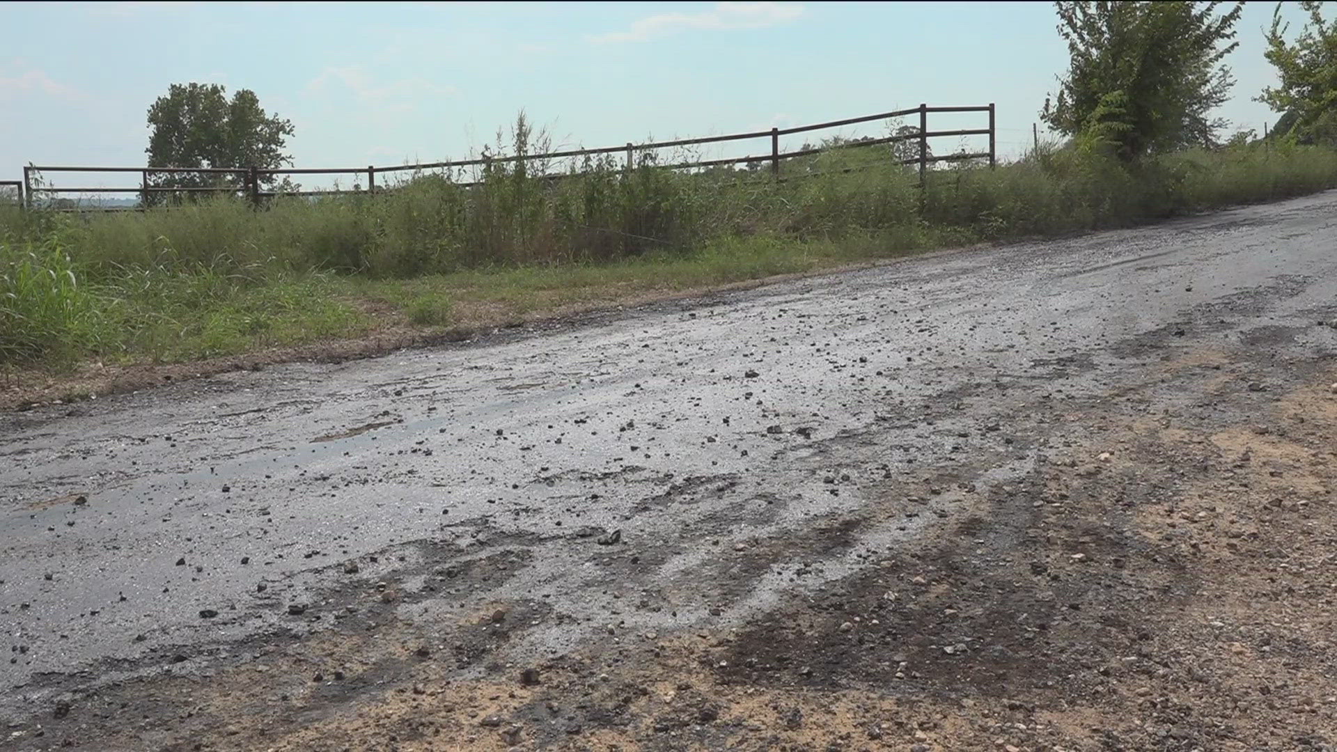 Residents say the oil is inconvenient, while the county says it helps with dust control on dirt or gravel roads.