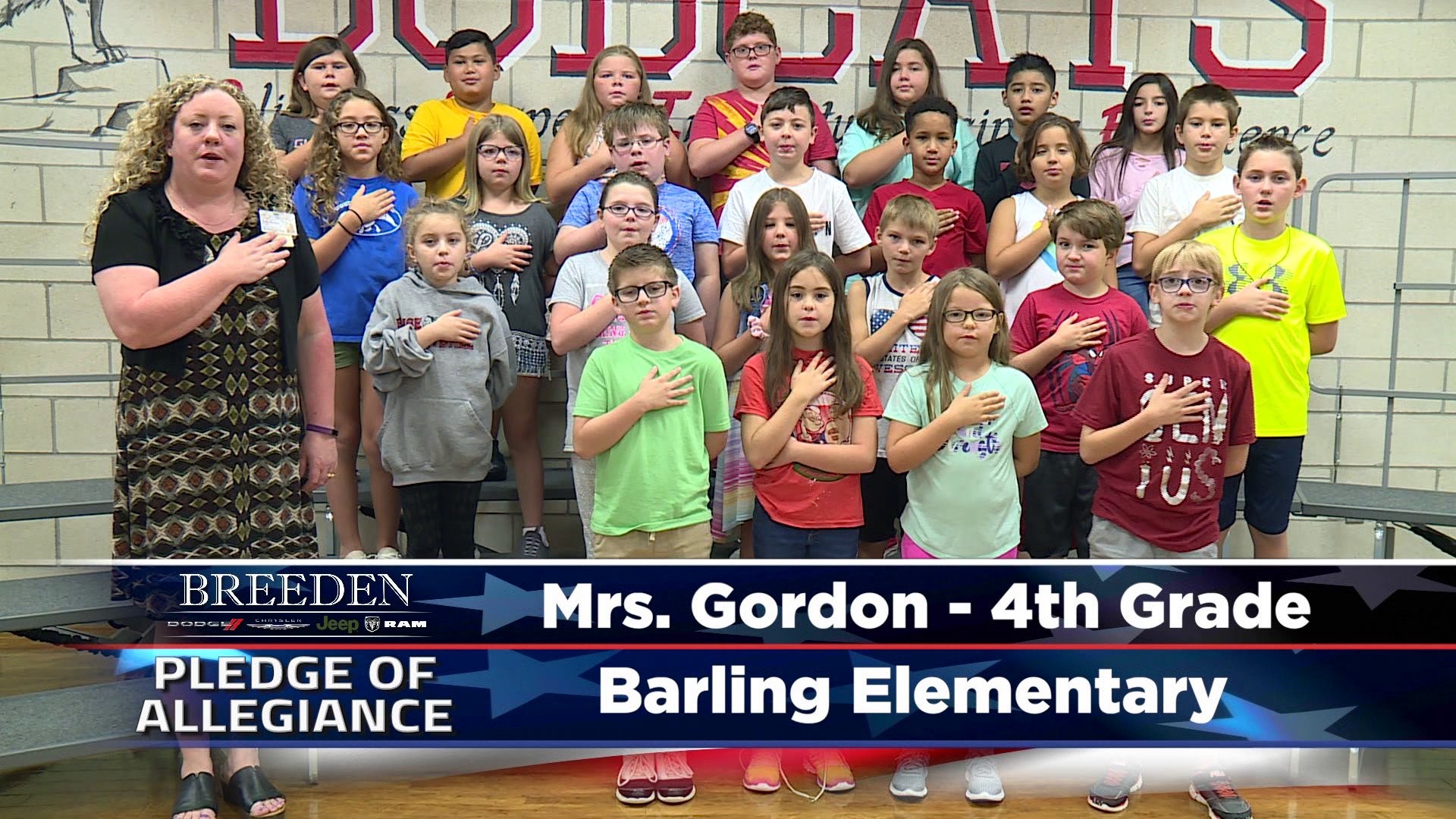 Mrs. Gordon  4th Grade Barling Elementary