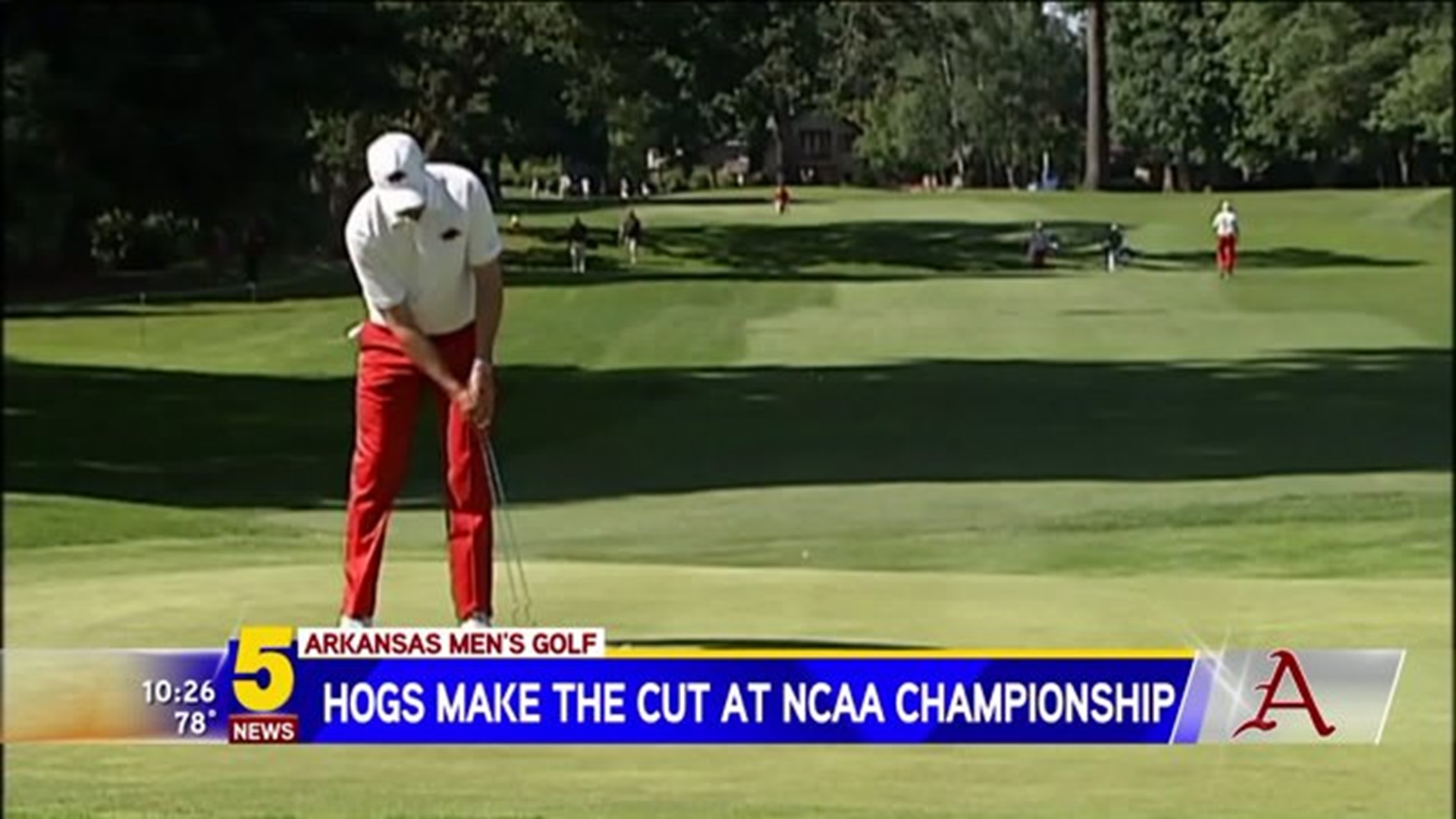 Hogs Make The Cut At NCAA Championship