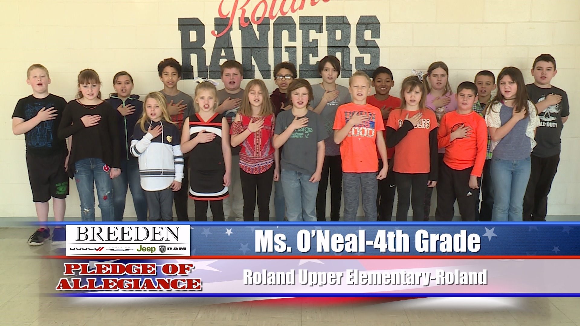 Ms. O` Neal  4th Grade  Roland Upper Elementary  Roland