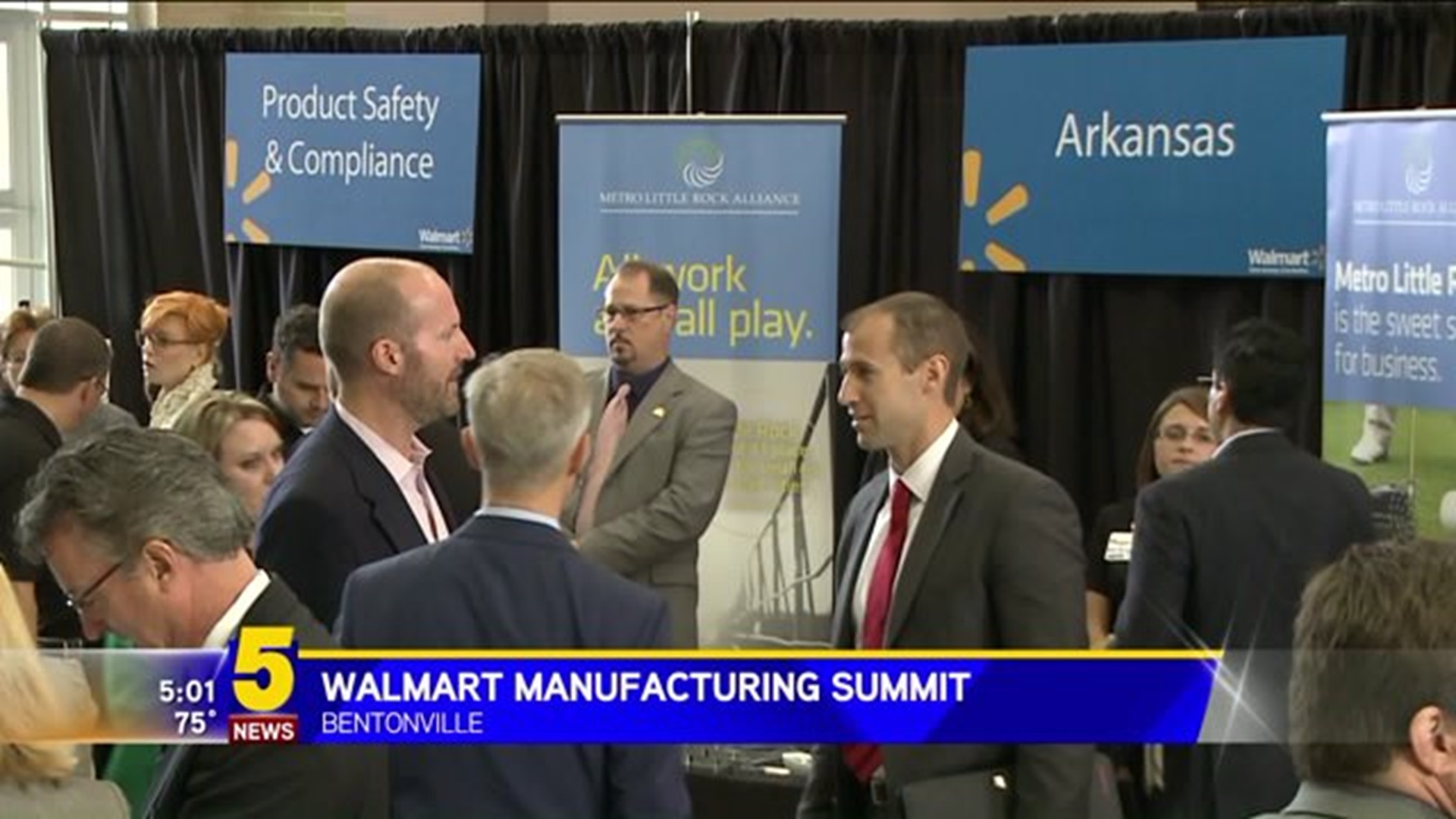 Walmart Hosts U.S. Manufacturing Summit In Bentonville