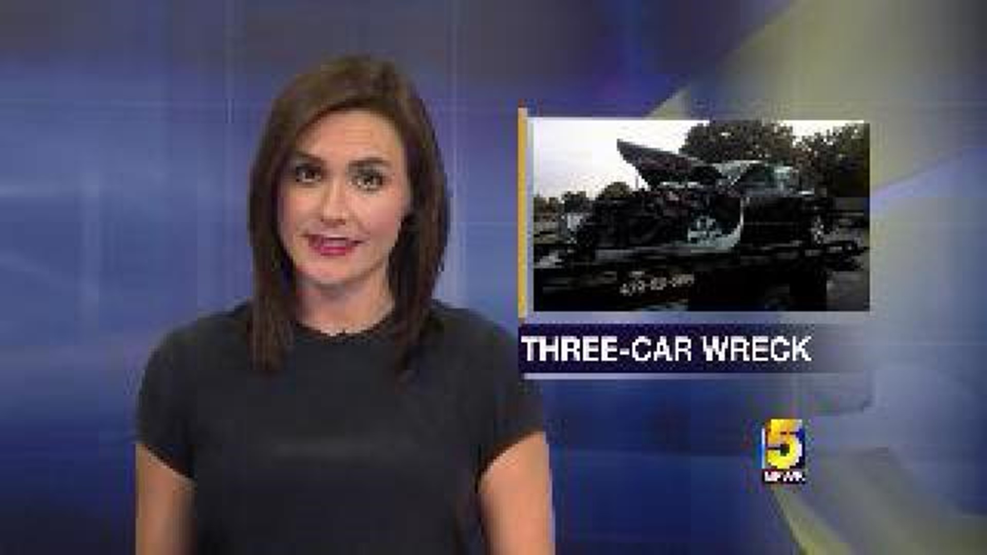 Three Car Wreck In Rogers