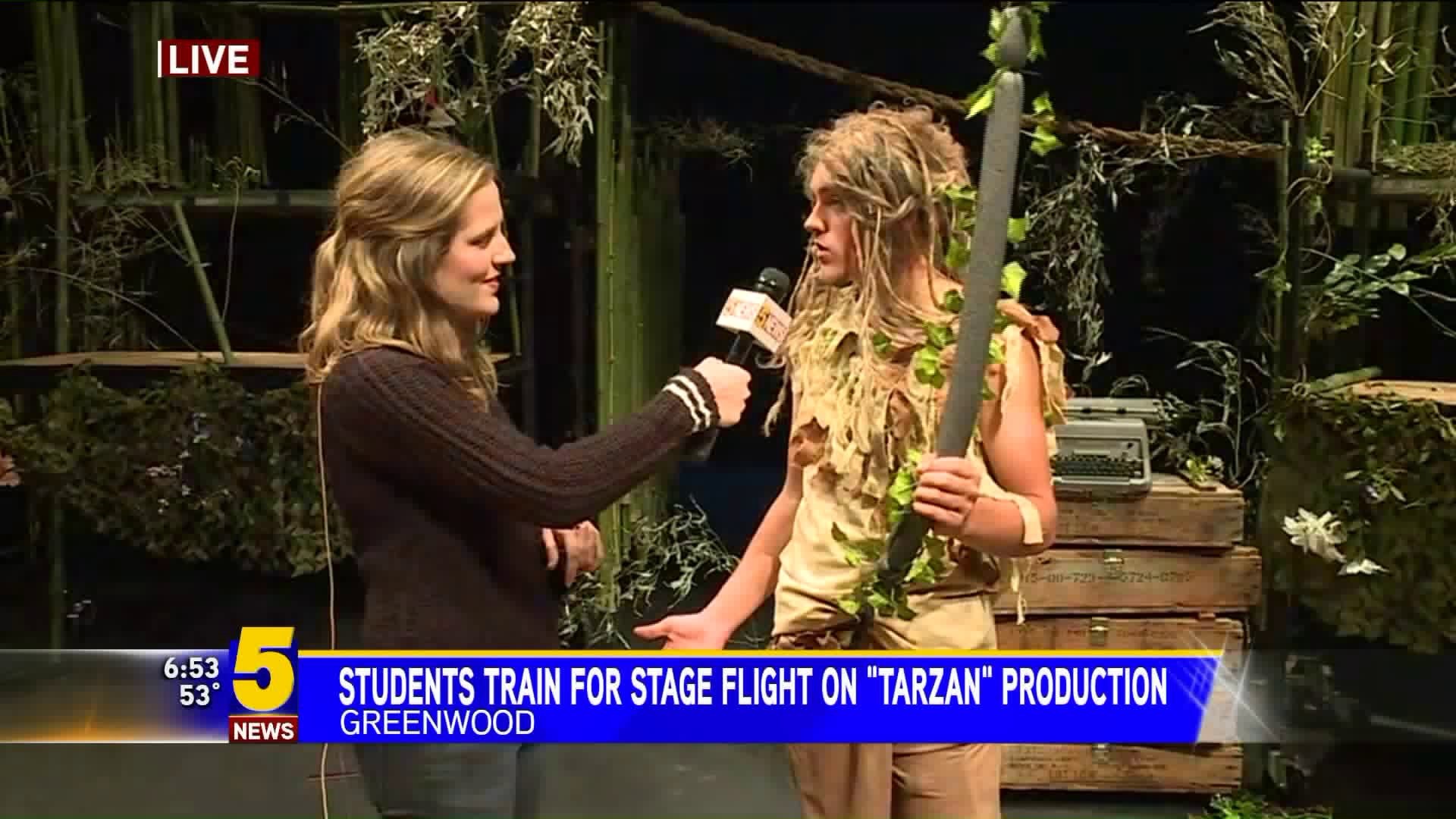 Student Talks About Playing Tarzan In Musical