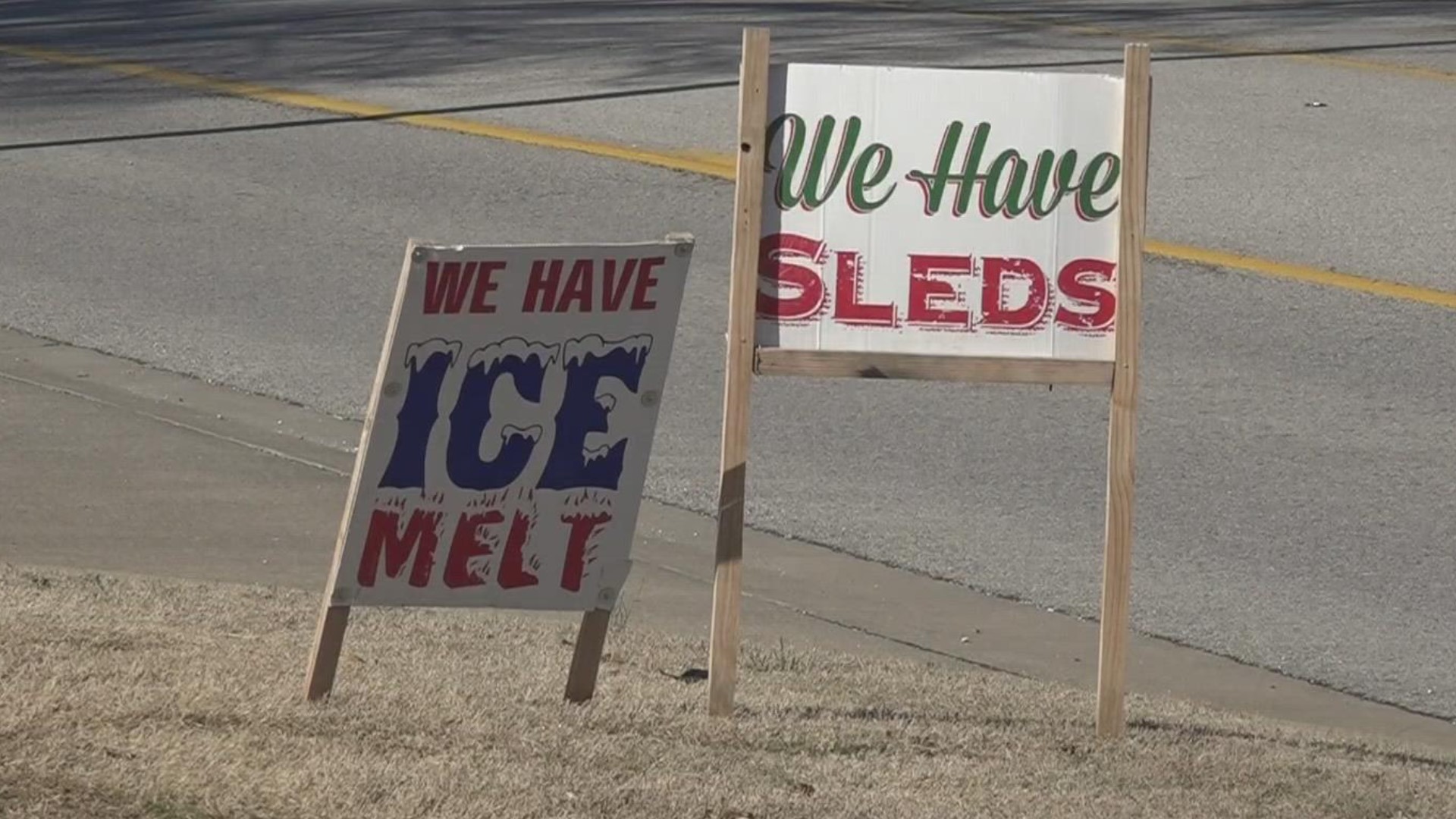 ARDOT is pretreating roads in preparation for the snowfall forecasted across Arkansas, while hardware stores feel the impact of people looking for products.