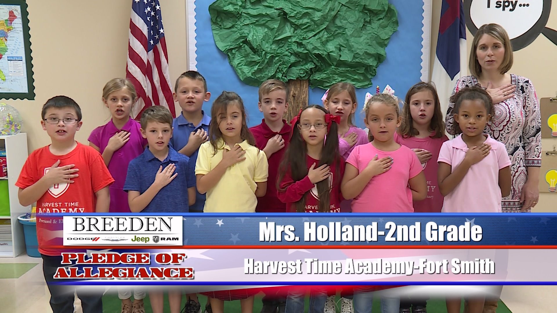Mrs. Holland  2nd Grade Harvest Time Academy, Fort Smith