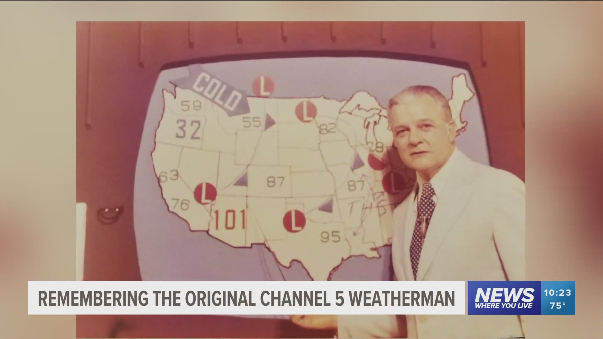 First Channel 5 Weatherman passes away at age 102