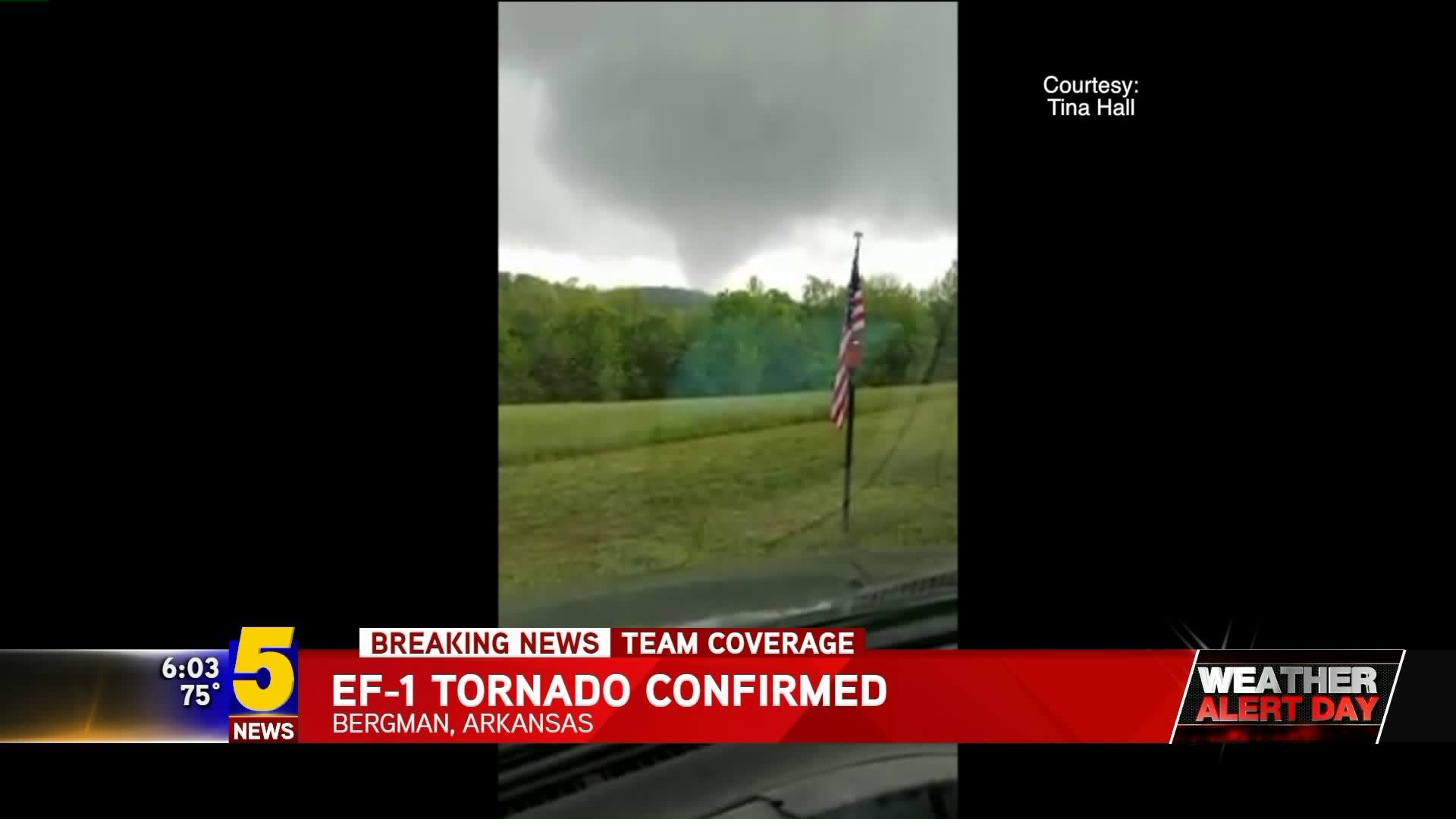 EF-1 Tornado Confirmed in Burgman