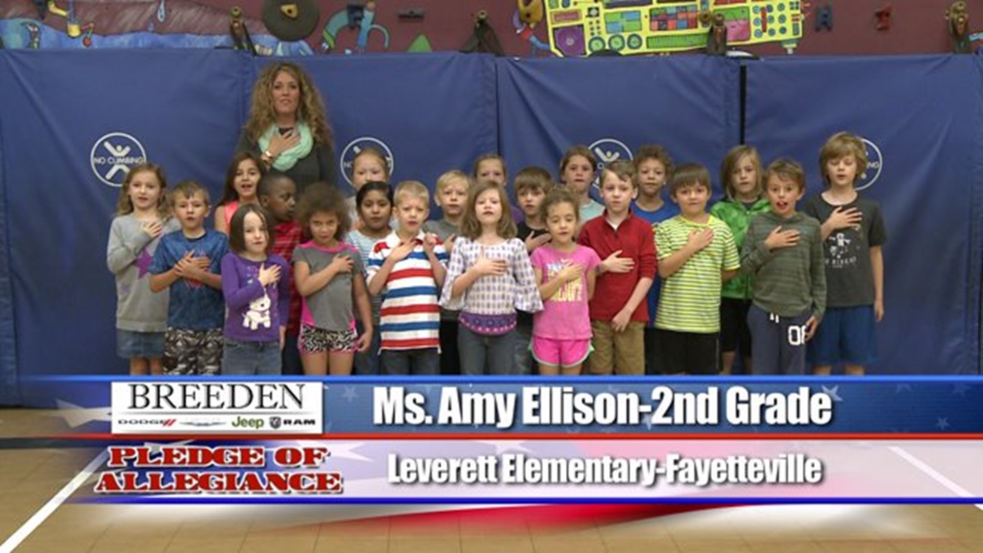 Leverett Elementary, Fayetteville - Ms. Amy Ellison - 2nd Grade