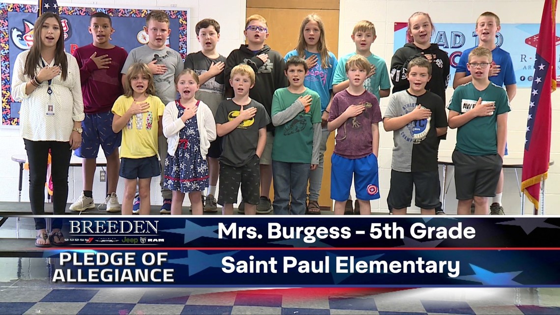 Mrs. Burgess 5th Grade Saint Paul Elementary | 5newsonline.com