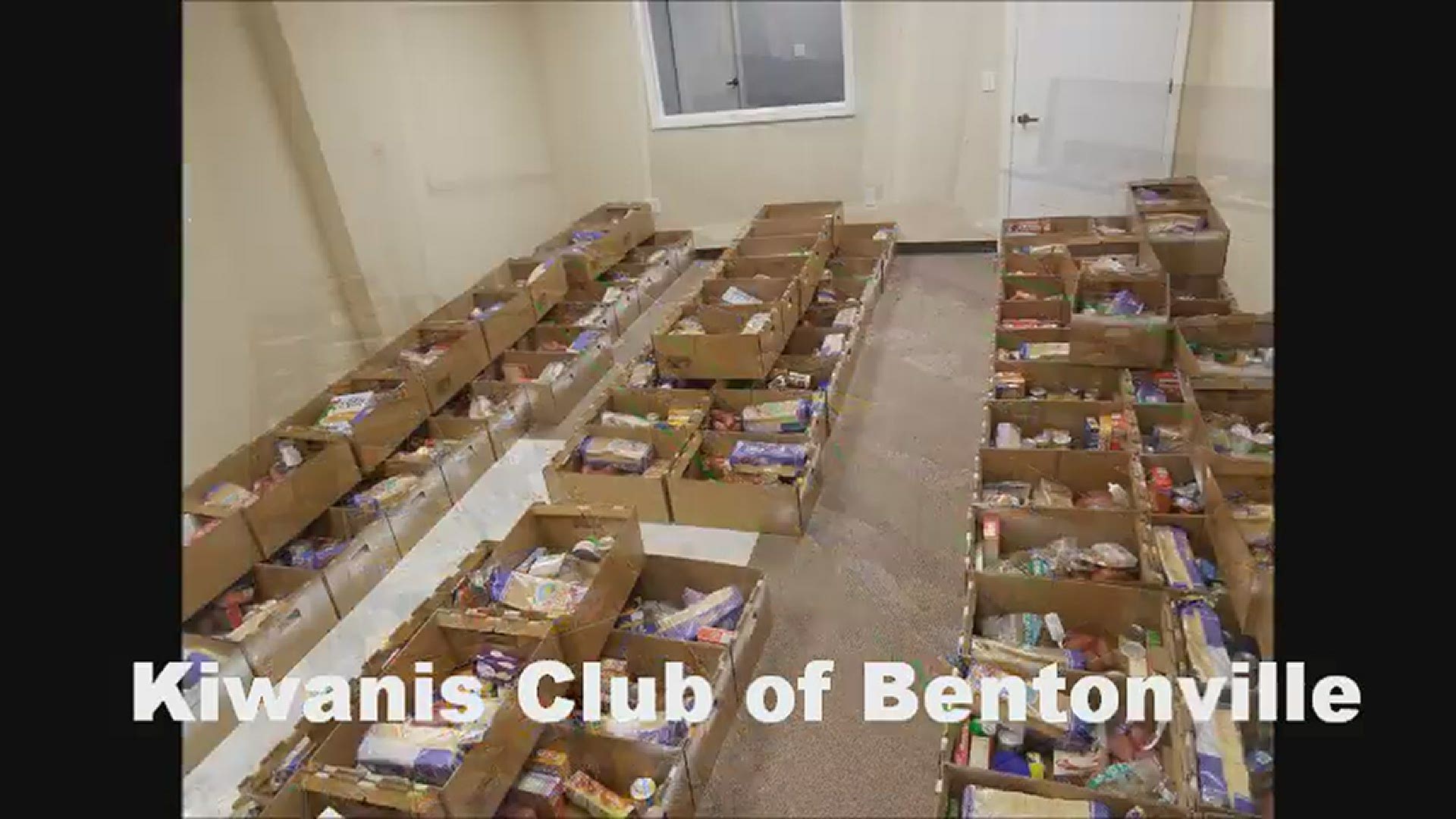 Over 500 boxes of food were given to those in need.