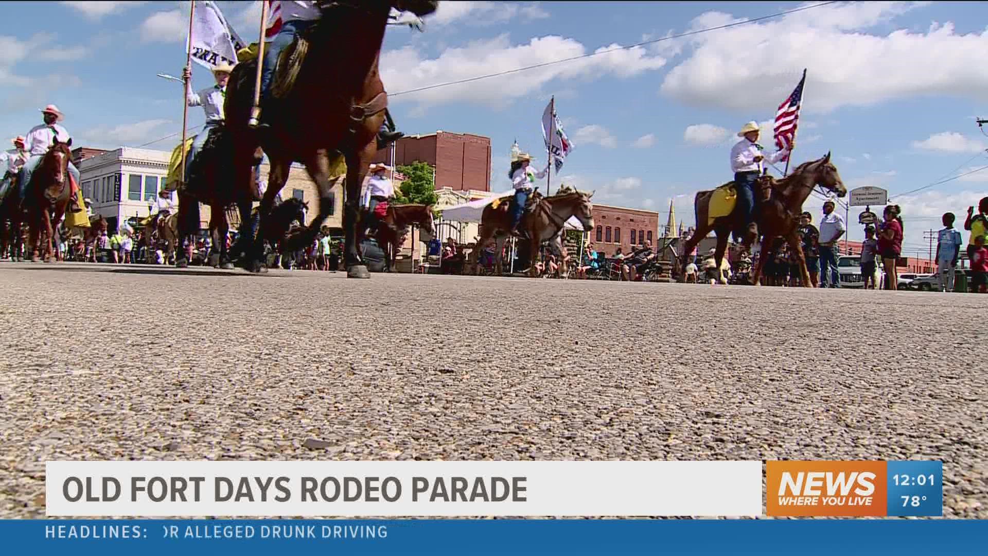 Old Fort Days Rodeo kicked off this week's festivities with its annual parade in downtown Fort Smith.
