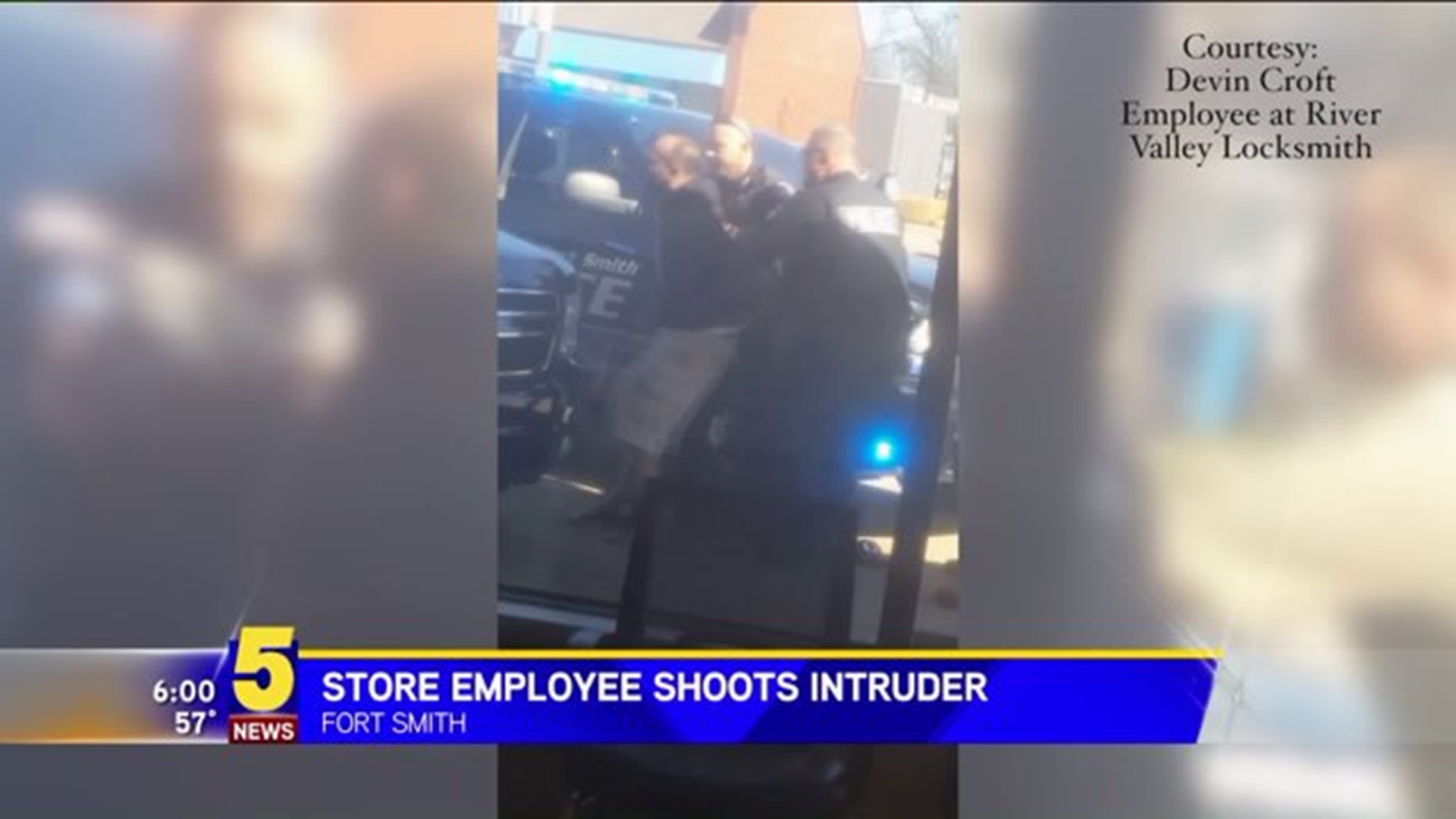 Store Employee Shoots Intruder