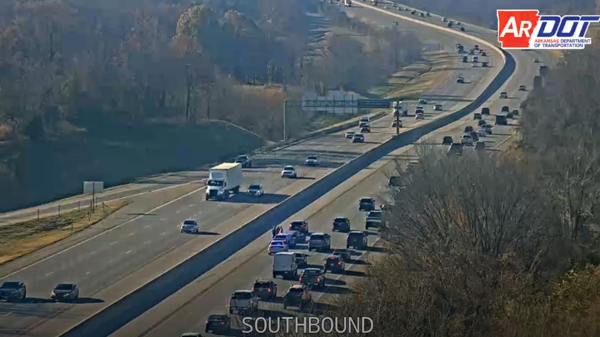 2-vehicle crash blocks left lane on I-49 in Benton County | 5newsonline.com