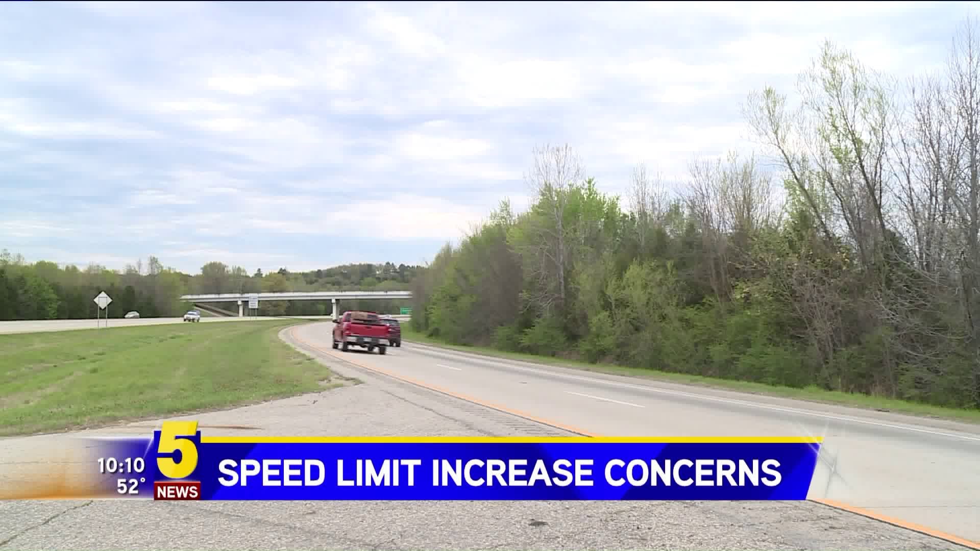 Speed Limit Increase Concerns