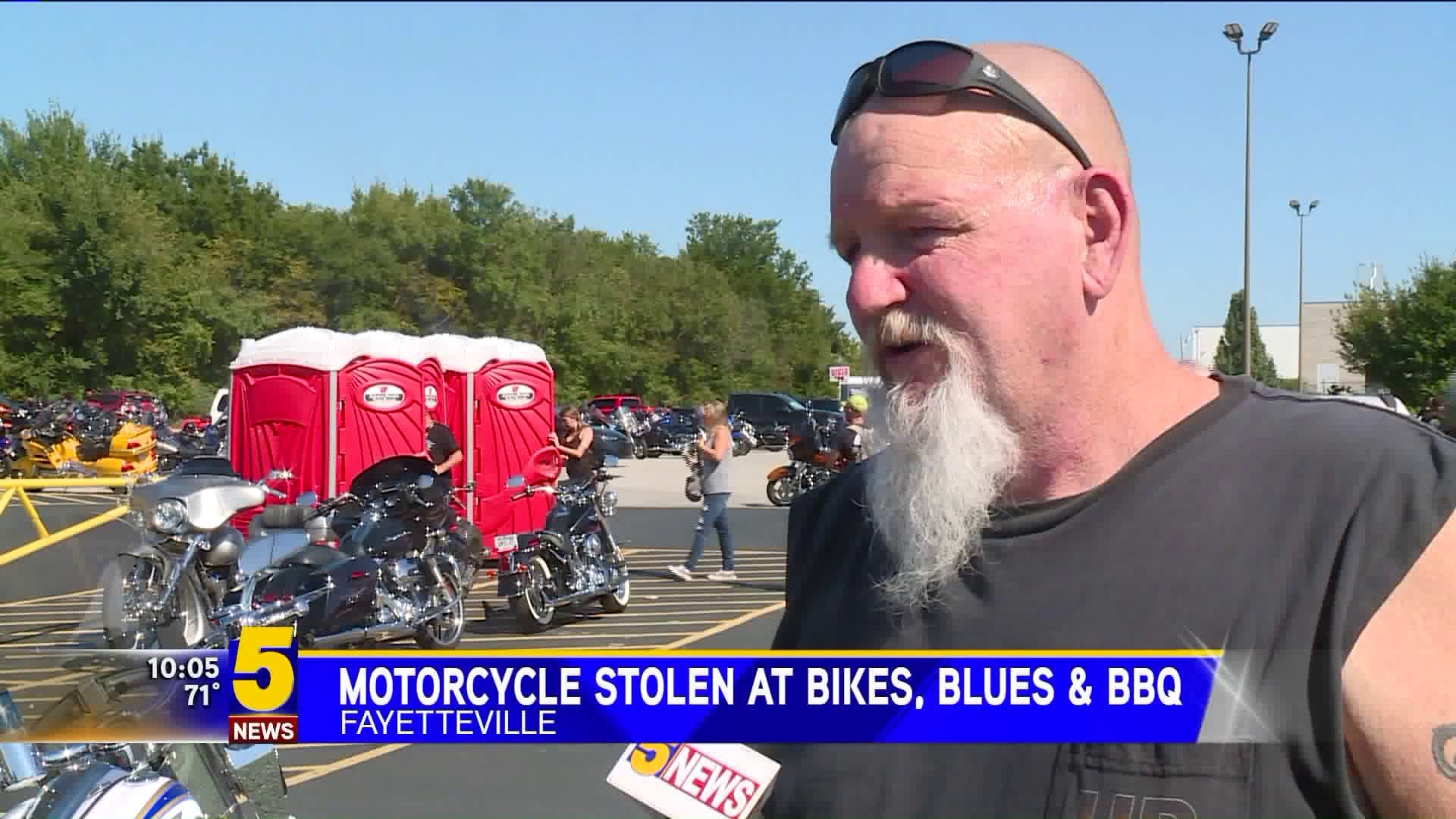 Bike Stolen At Bike, Blues & BBQ
